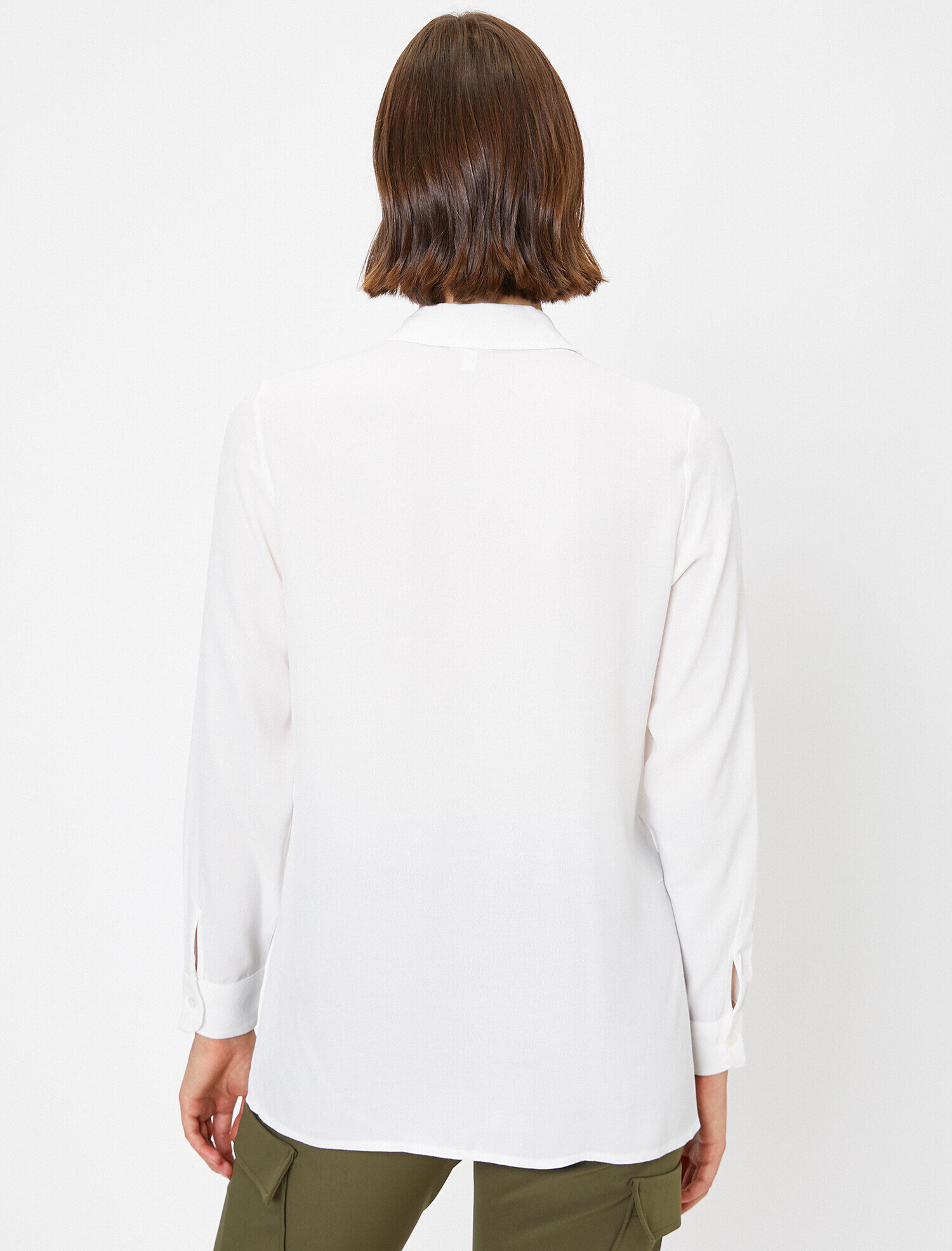 Boncuk Detaylı Gömlek