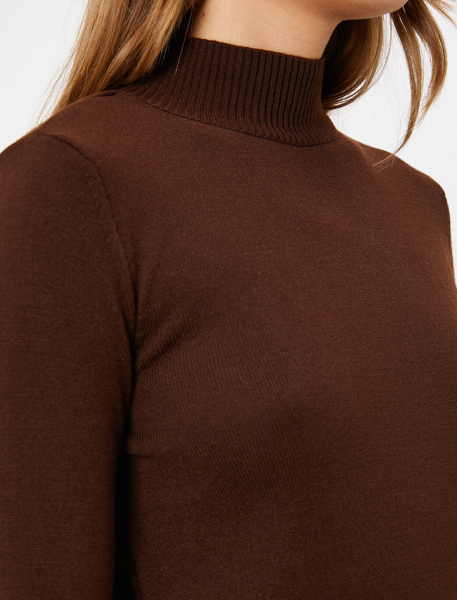   Boğazlı Triko Kazak