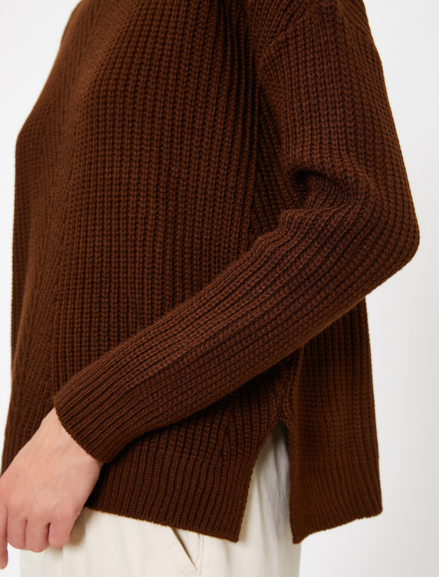   Örgülü Triko Kazak