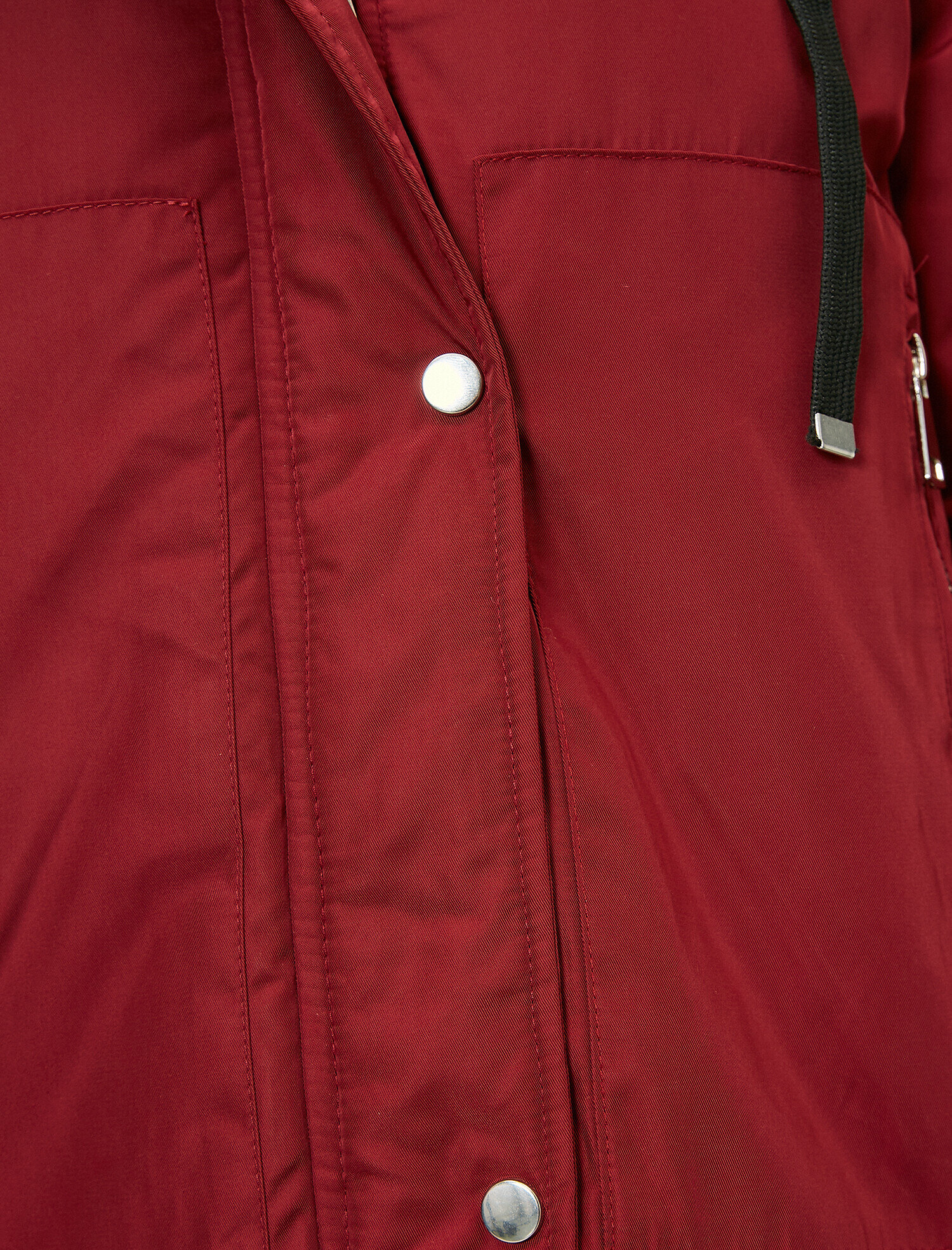   Suni Kürk Kapüşonlu Parka