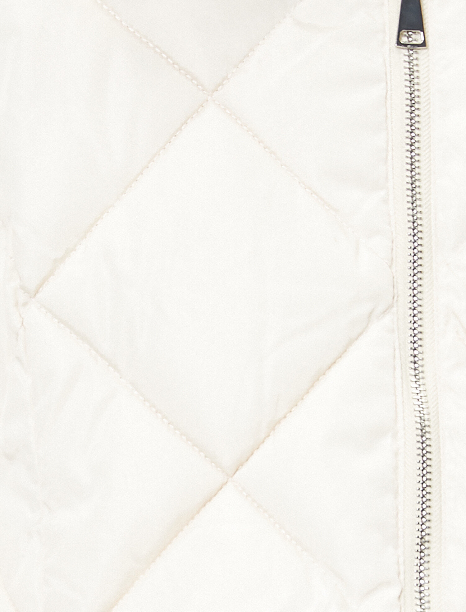   Suni Kürk Detaylı Kapüşonlu Uzun Şişme Mont