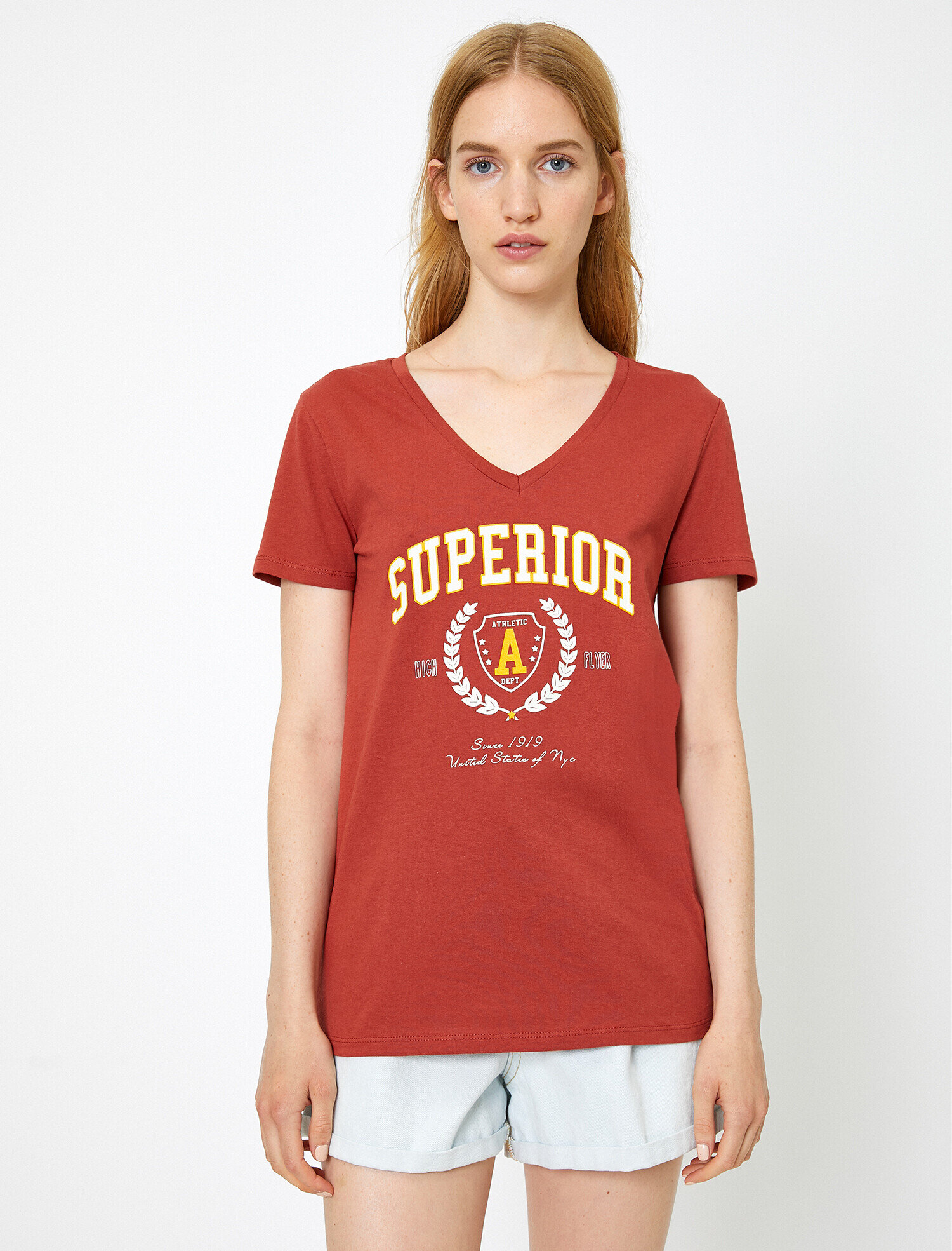   Yazılı Baskılı Tişört