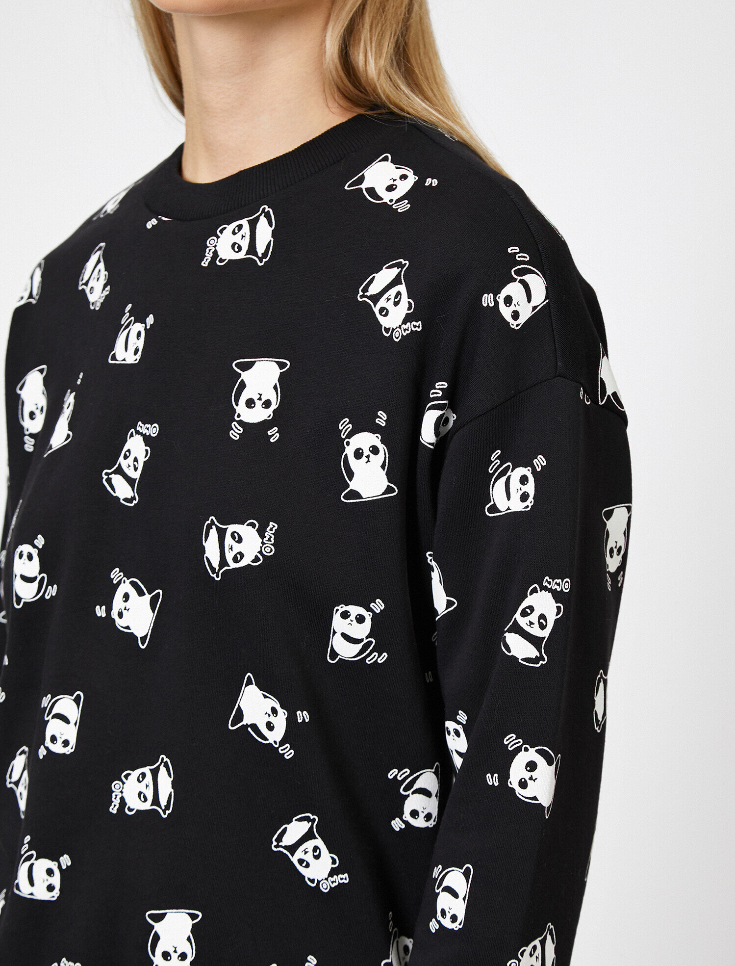   Baskılı Sweatshirt