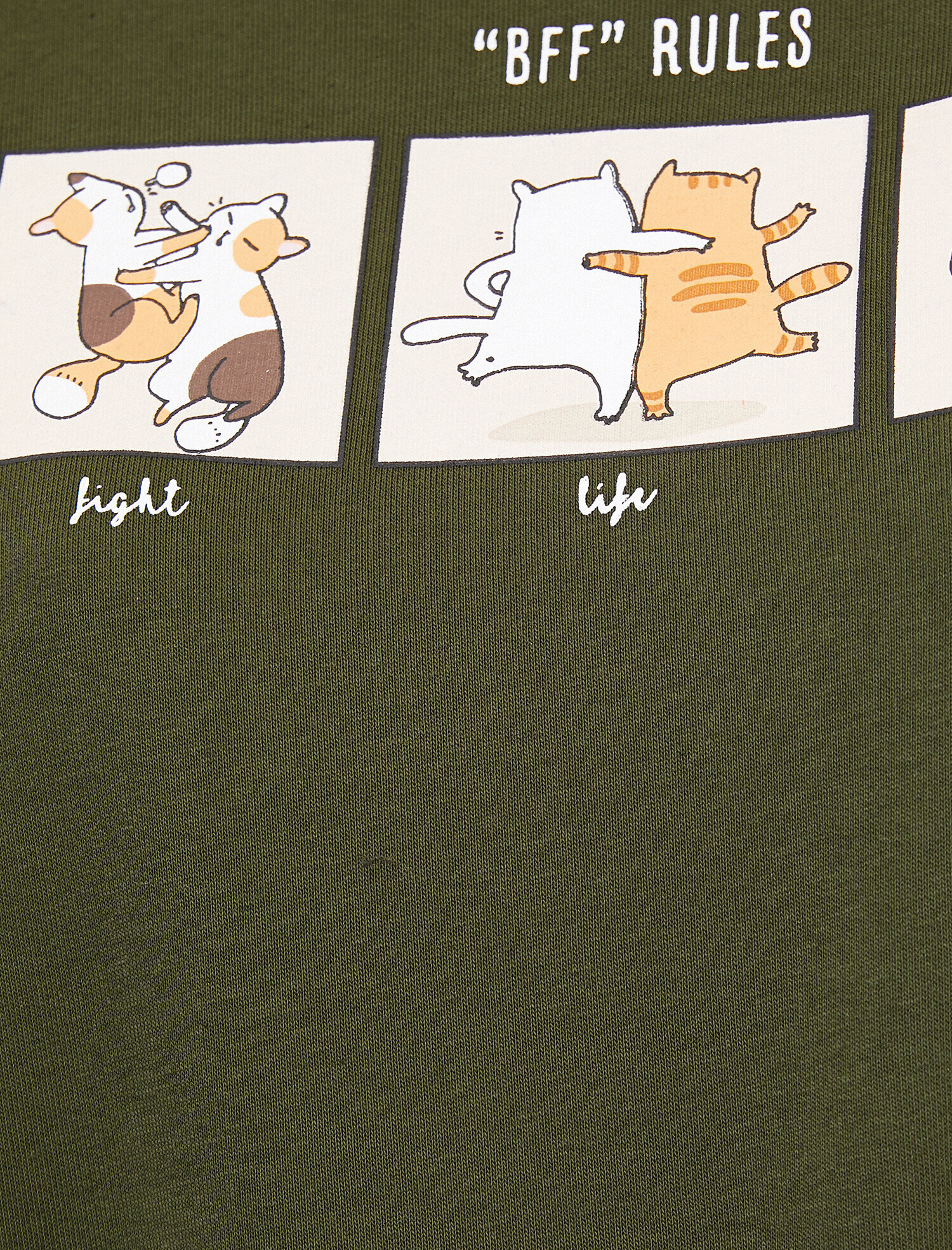 Yazılı Baskılı Sweatshirt