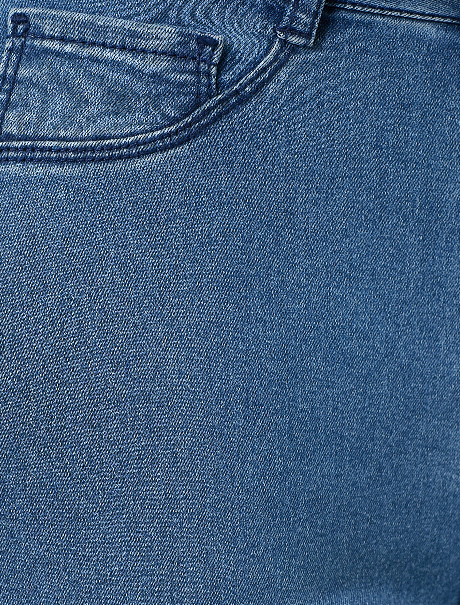   Yüksek Bel Dar Kesim Dar Paça Kot Pantolon - Carmen Jean