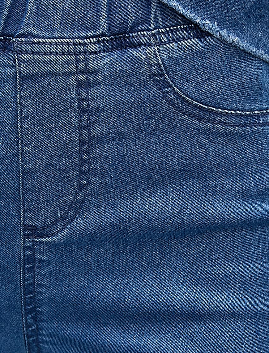   Skinny Fit Jean -Yüksek Bel Dar Kesim Dar Paça Pantolon