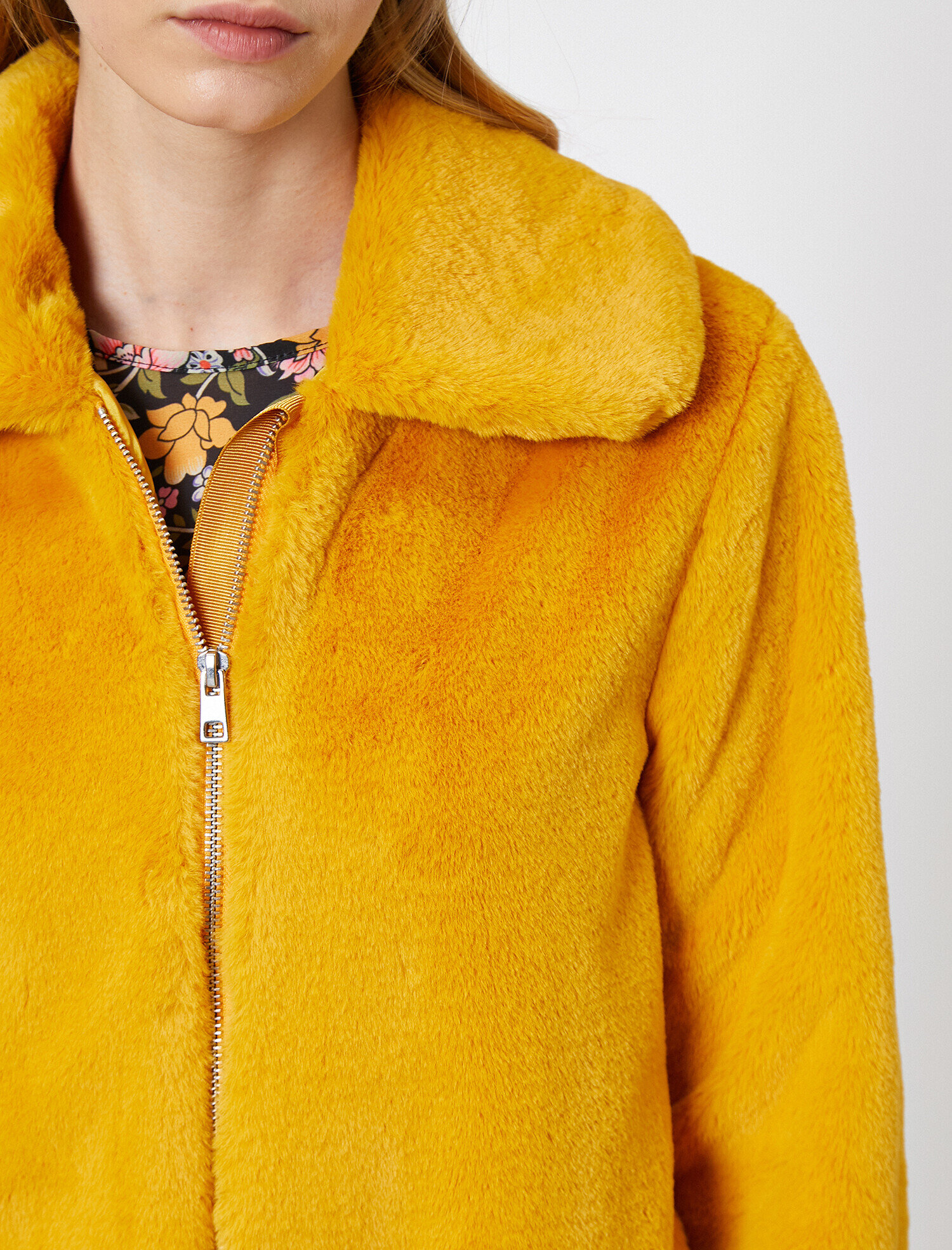   Fermuar Detaylı Mont