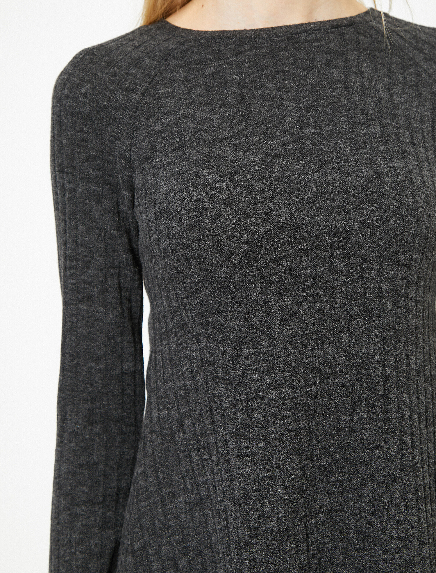   Bisiklet Yaka Elbise