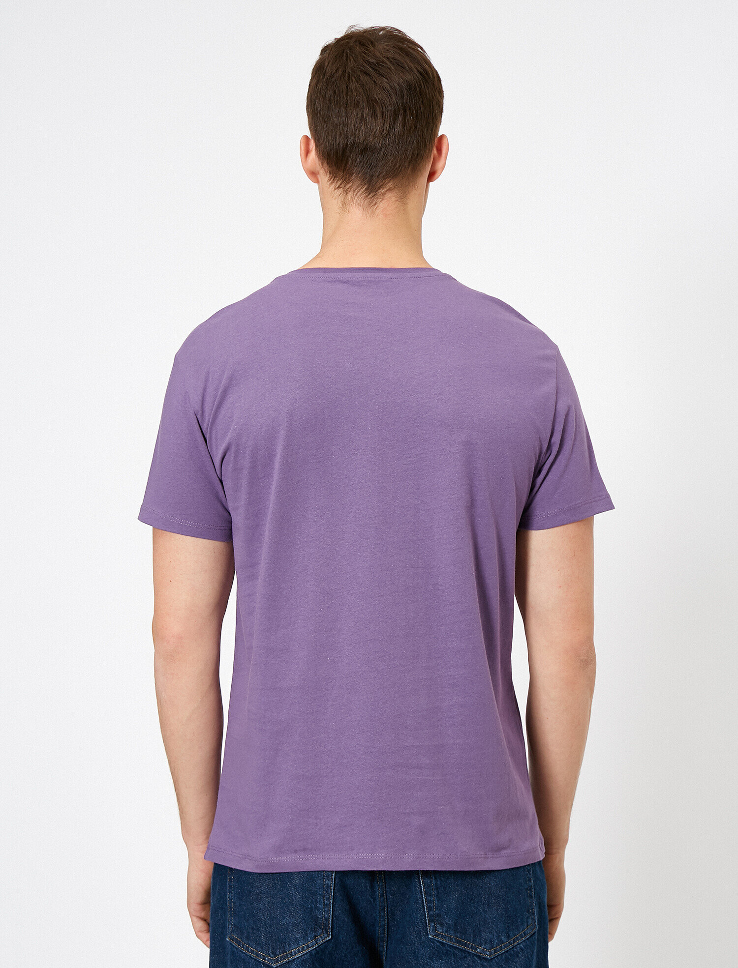   Baskılı Tişört Kısa Kollu