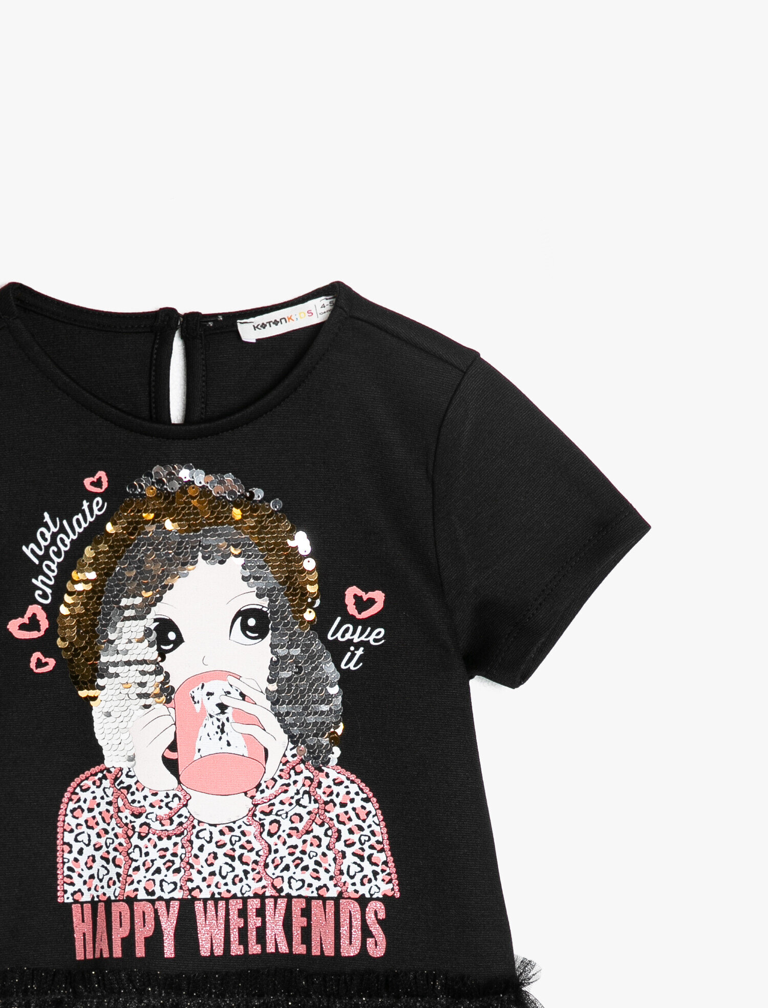  Kız Çocuk Tütü Detaylı Elbise