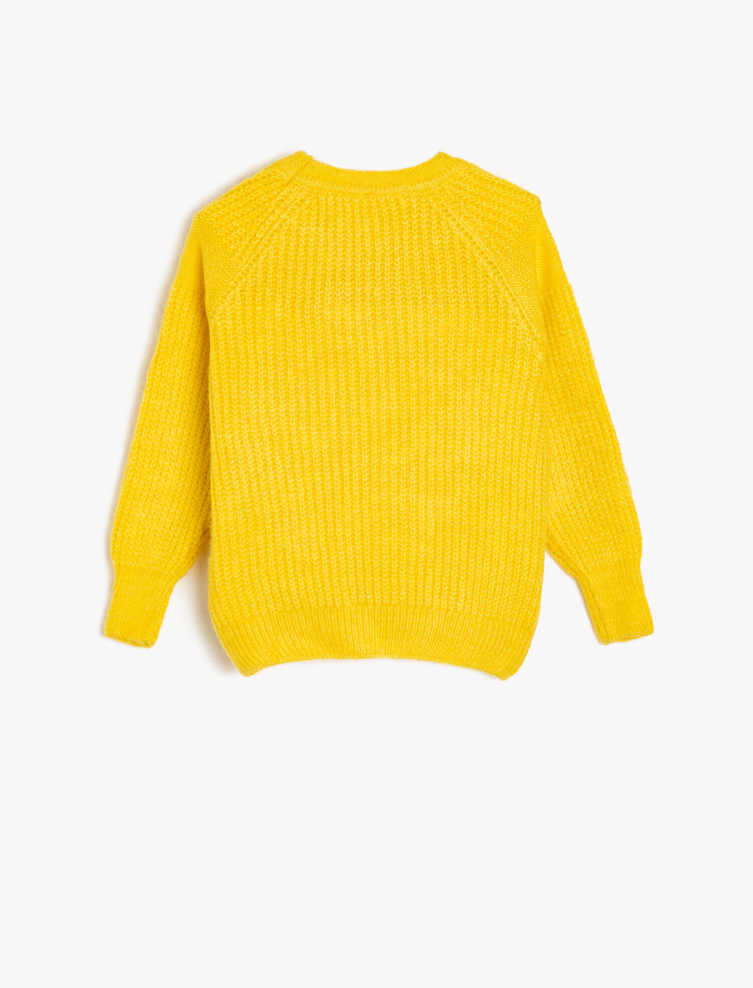  Kız Çocuk Örgülü Triko Kazak