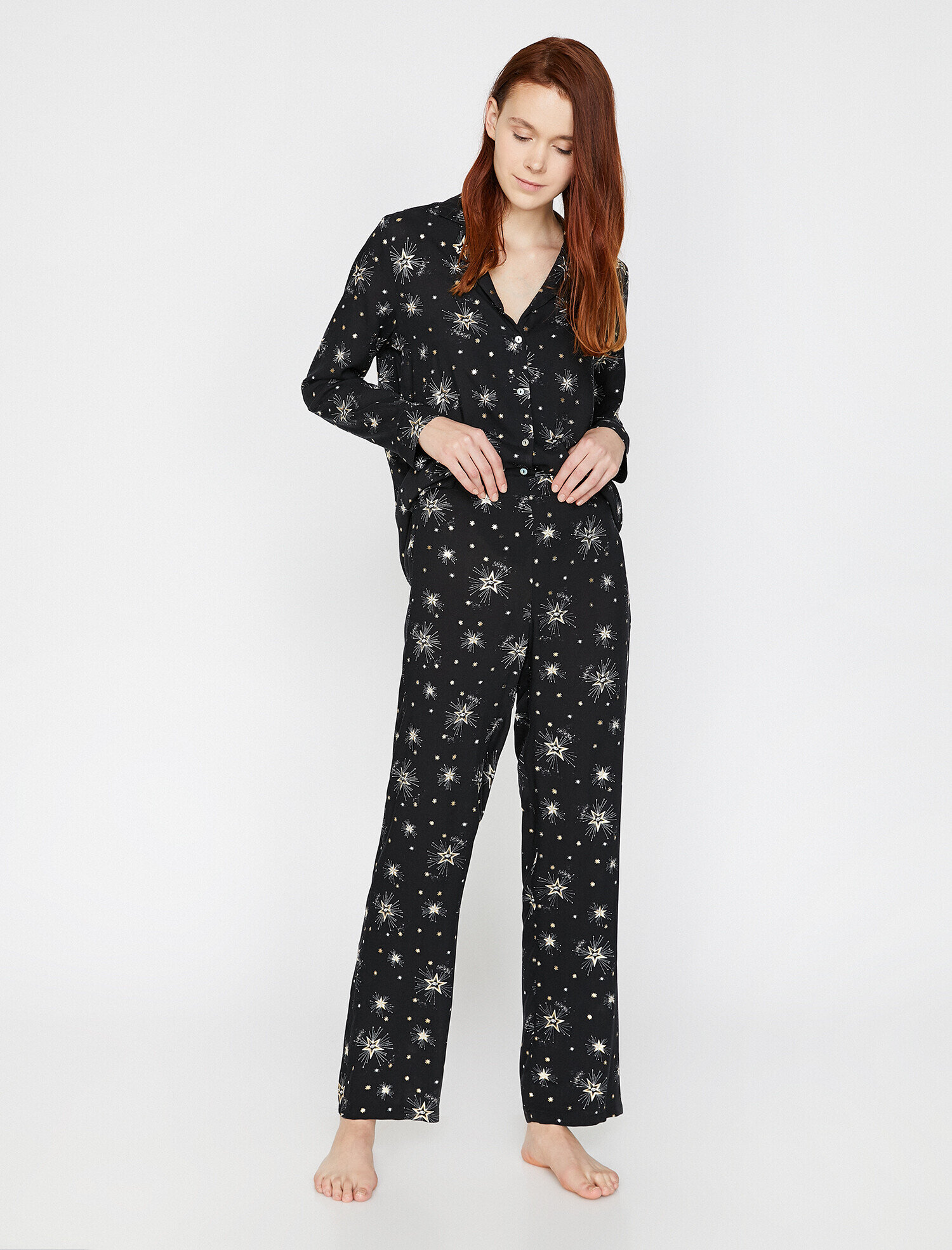 Desenli Pijama Altı