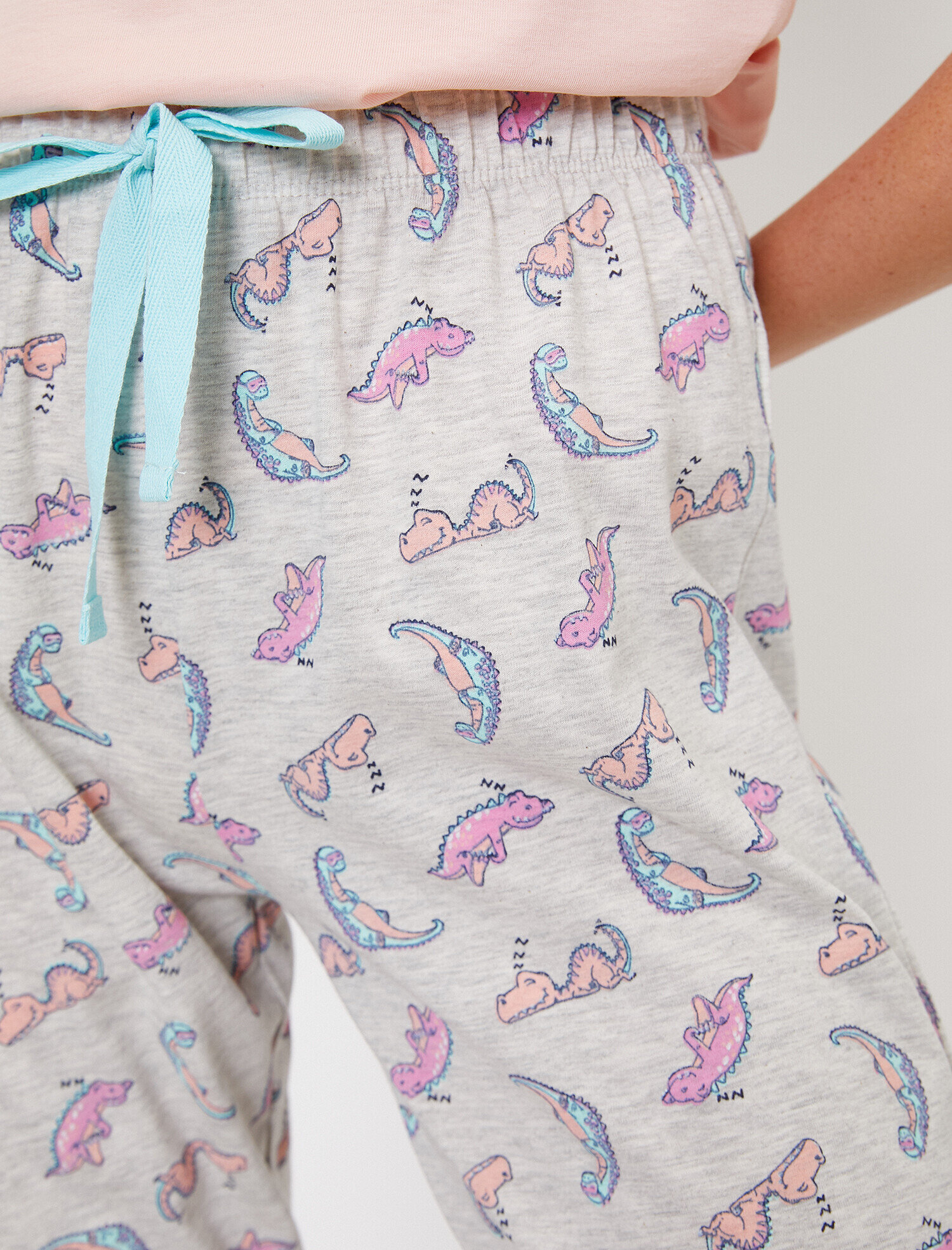 Yazılı Baskılı Pijama Takımı