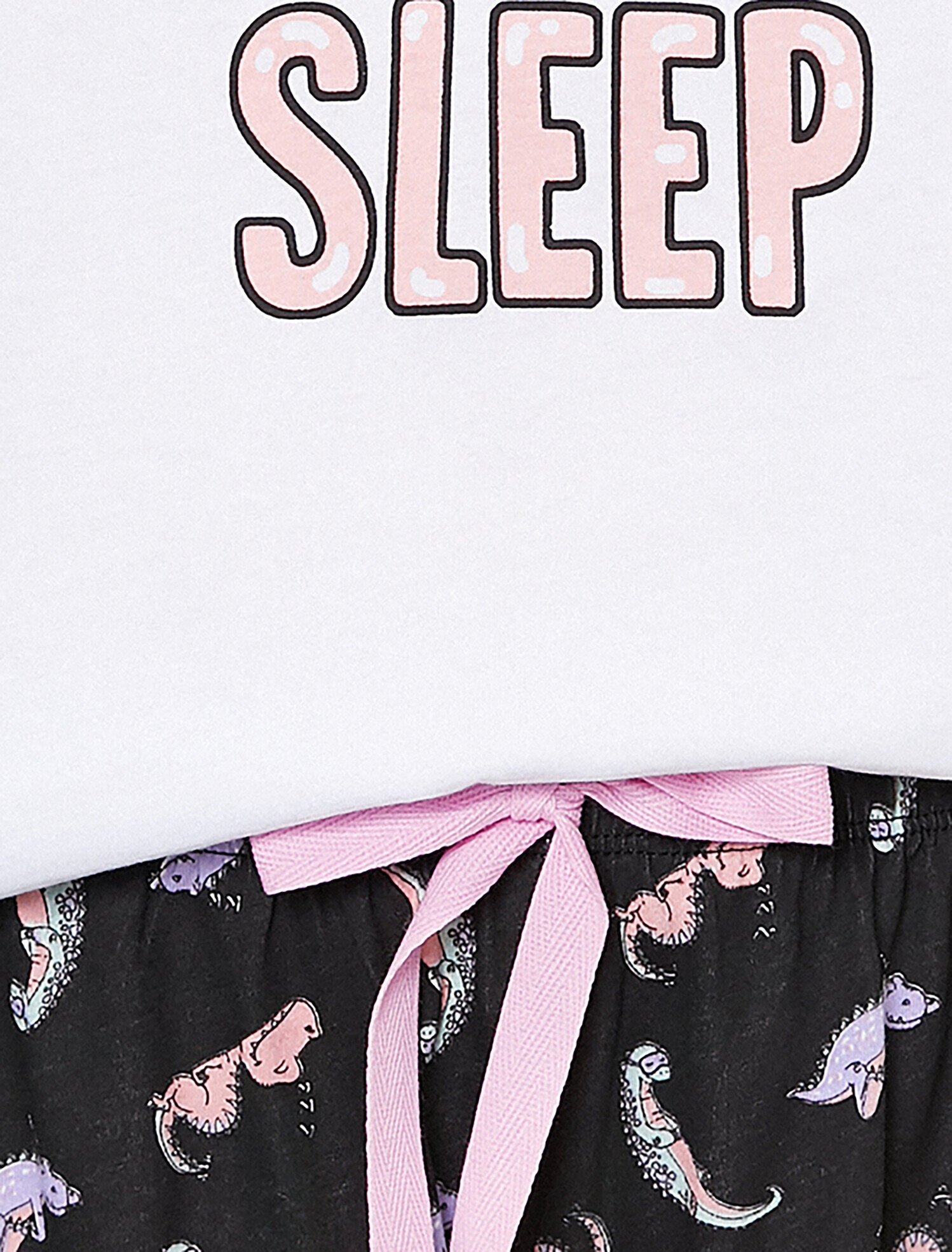   Yazılı Baskılı Pijama Takımı