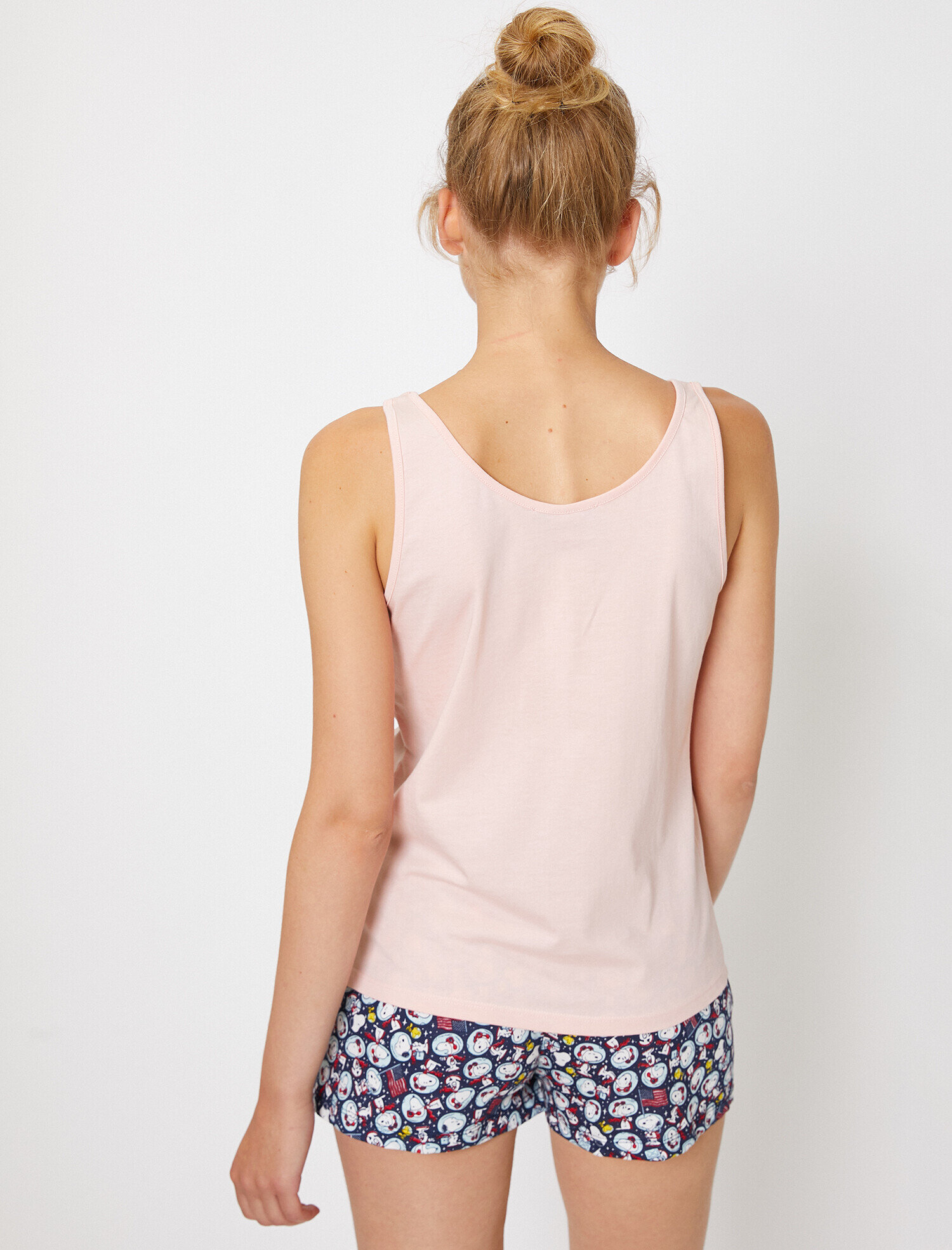   Snoopy Lisanslı Baskılı Pijama Seti