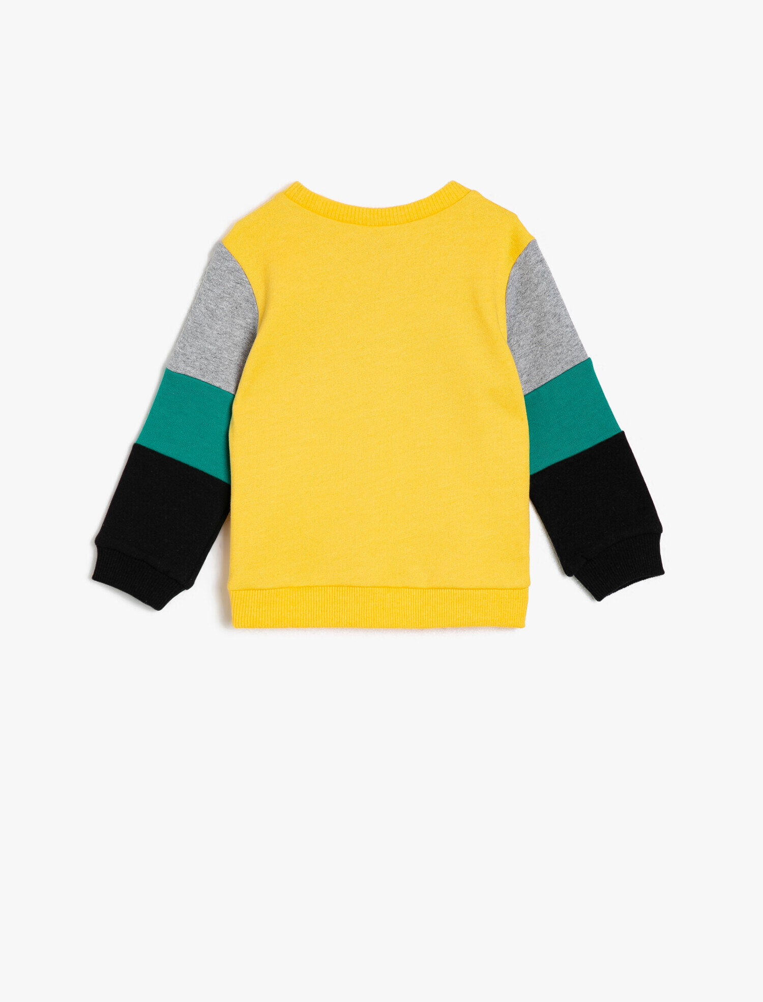  Erkek Bebek Yazılı Baskılı Sweatshirt