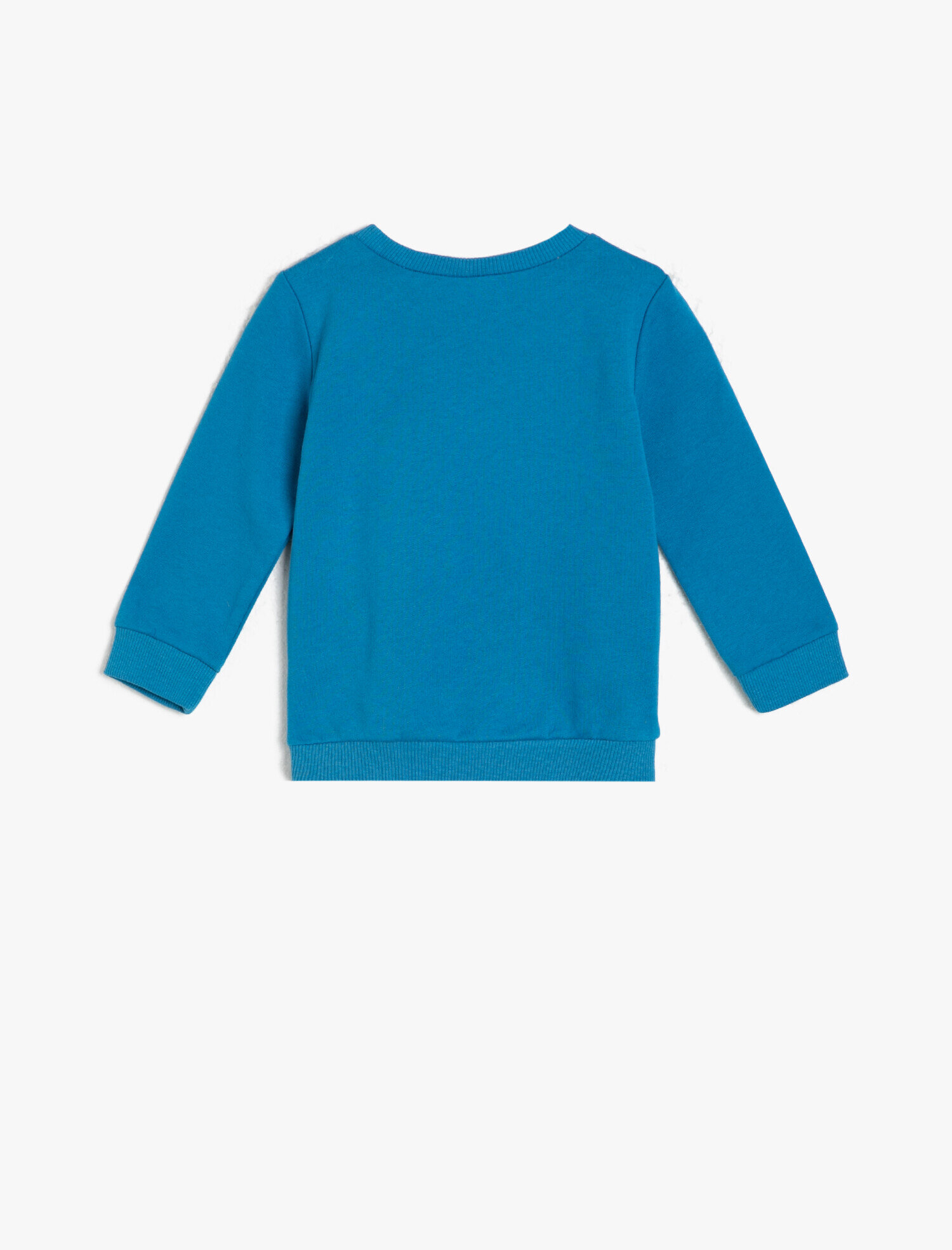 Erkek Bebek Baskılı Sweatshirt Uzun Kollu