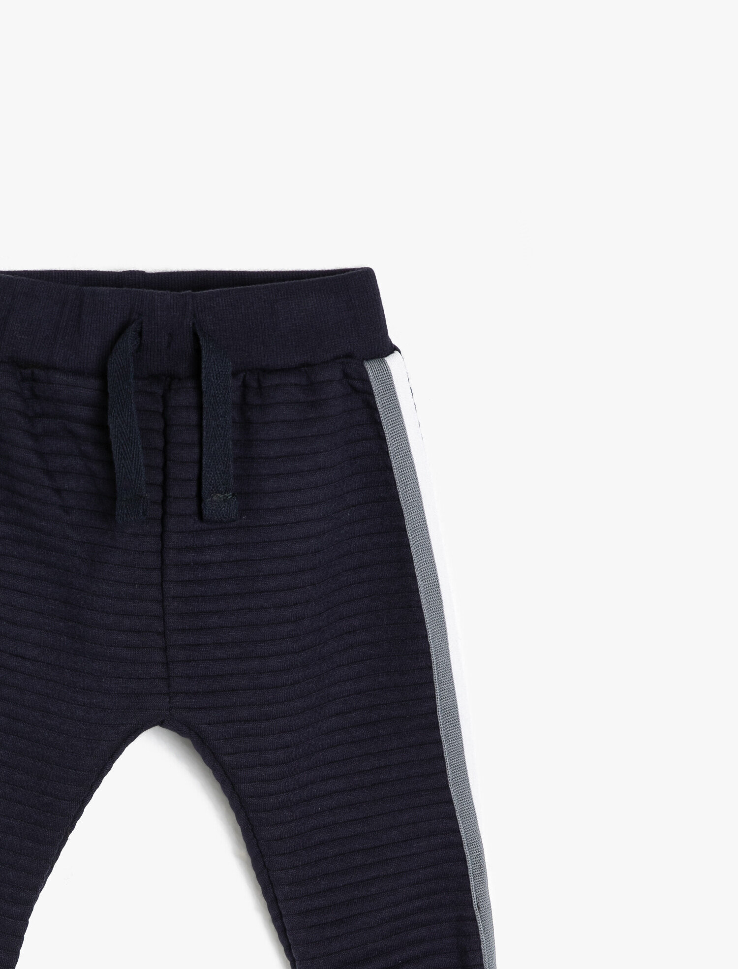  Erkek Bebek Şerit Detaylı Eşofman Altı