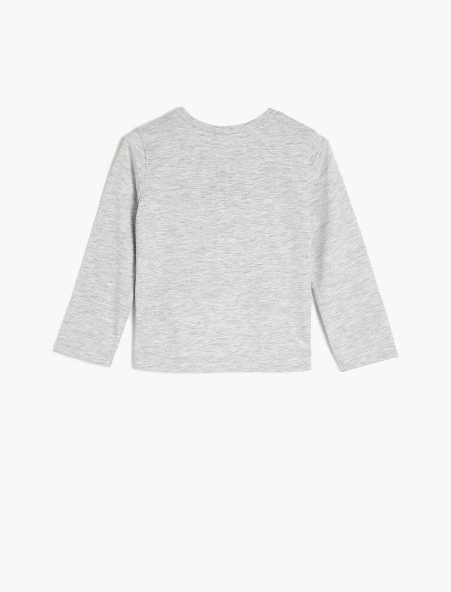  Kız Bebek Baskılı Tişört Uzun Kollu