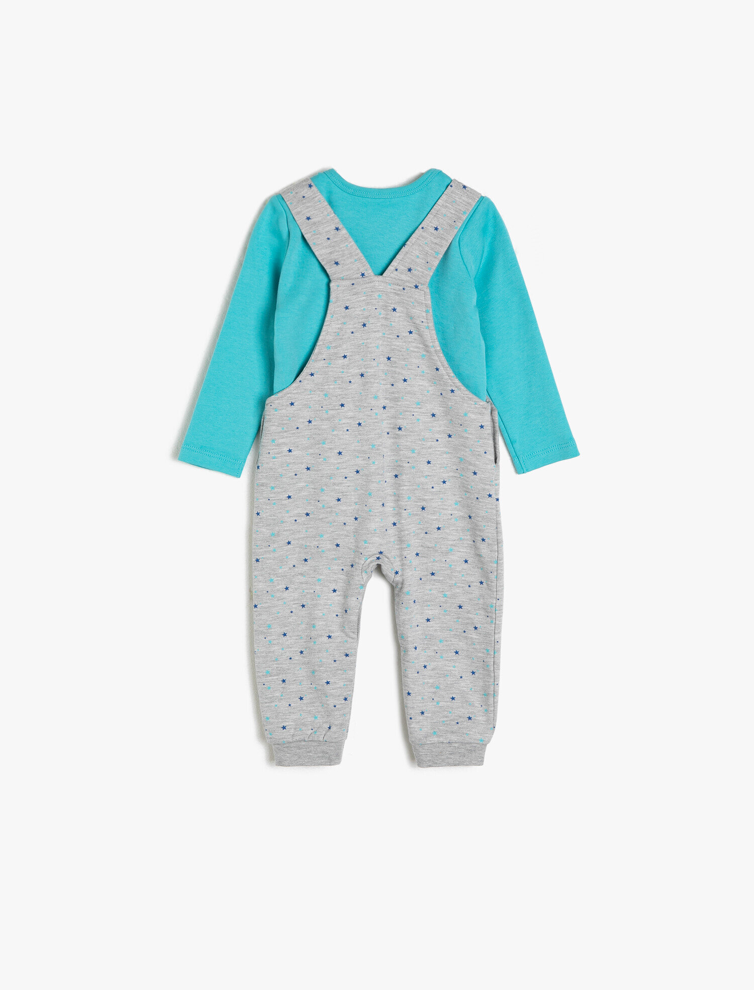 Erkek Bebek İşlemeli Bodysuit Takımı