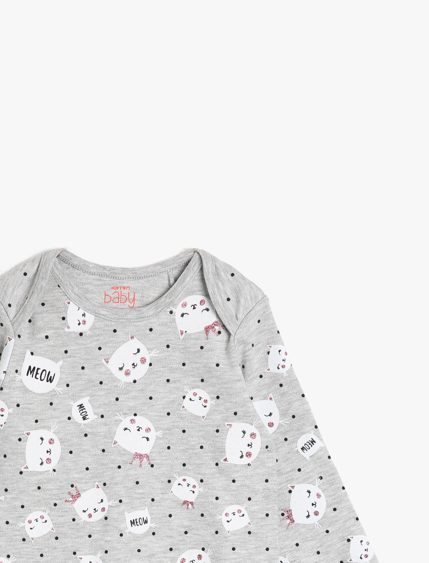  Kız Bebek Baskılı Çıtçıtlı Body