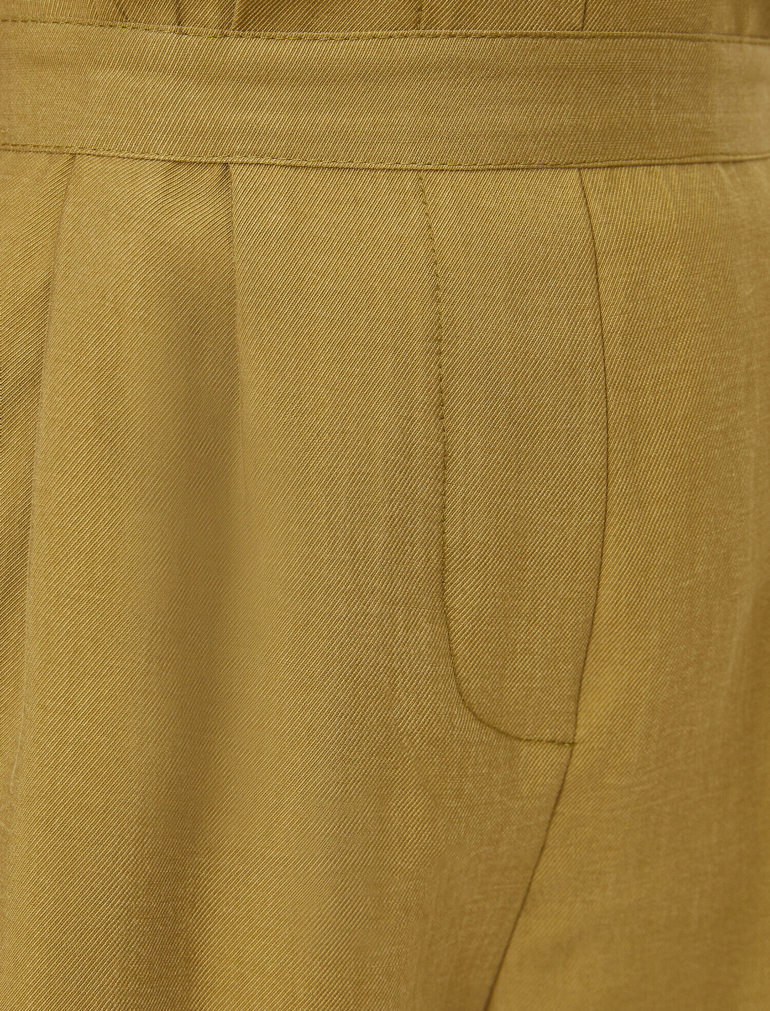   Cep Detaylı Yüksek Bel Şort