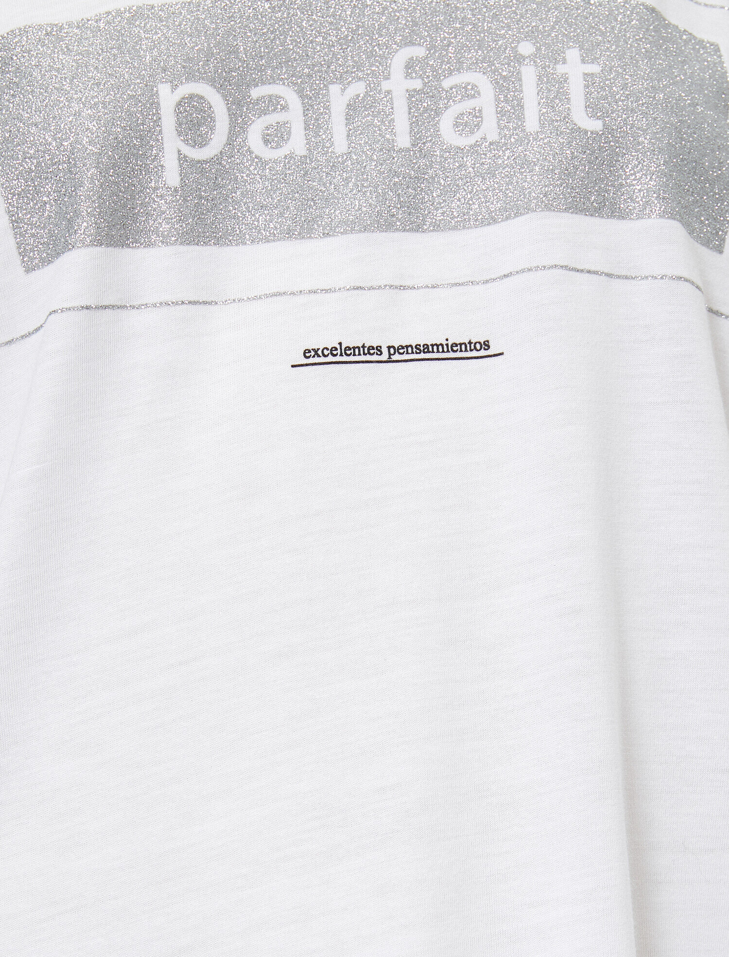   Bisiklet Yaka Kısa Kollu Yazılı Baskılı Tişört