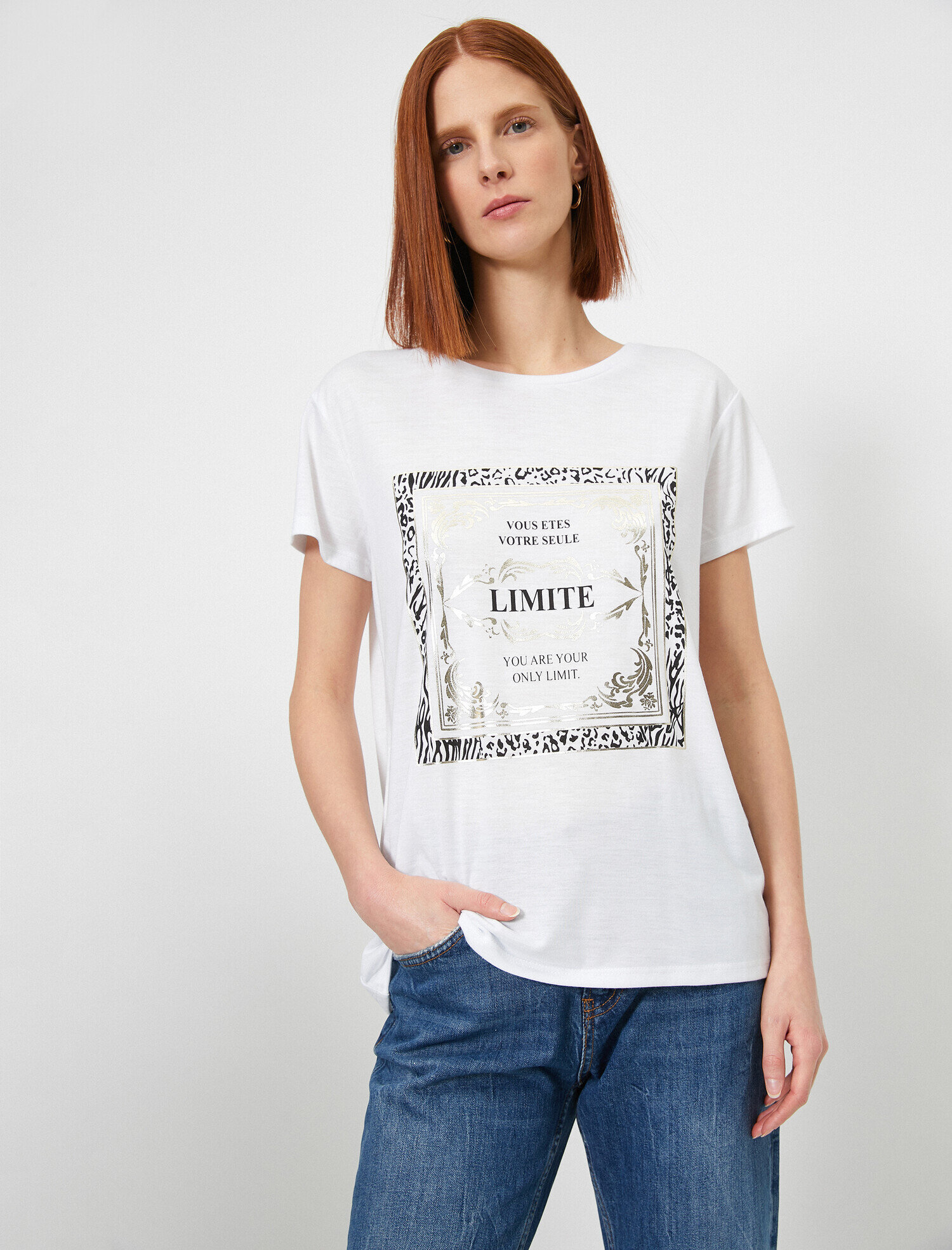   Yazılı Baskılı Tişört