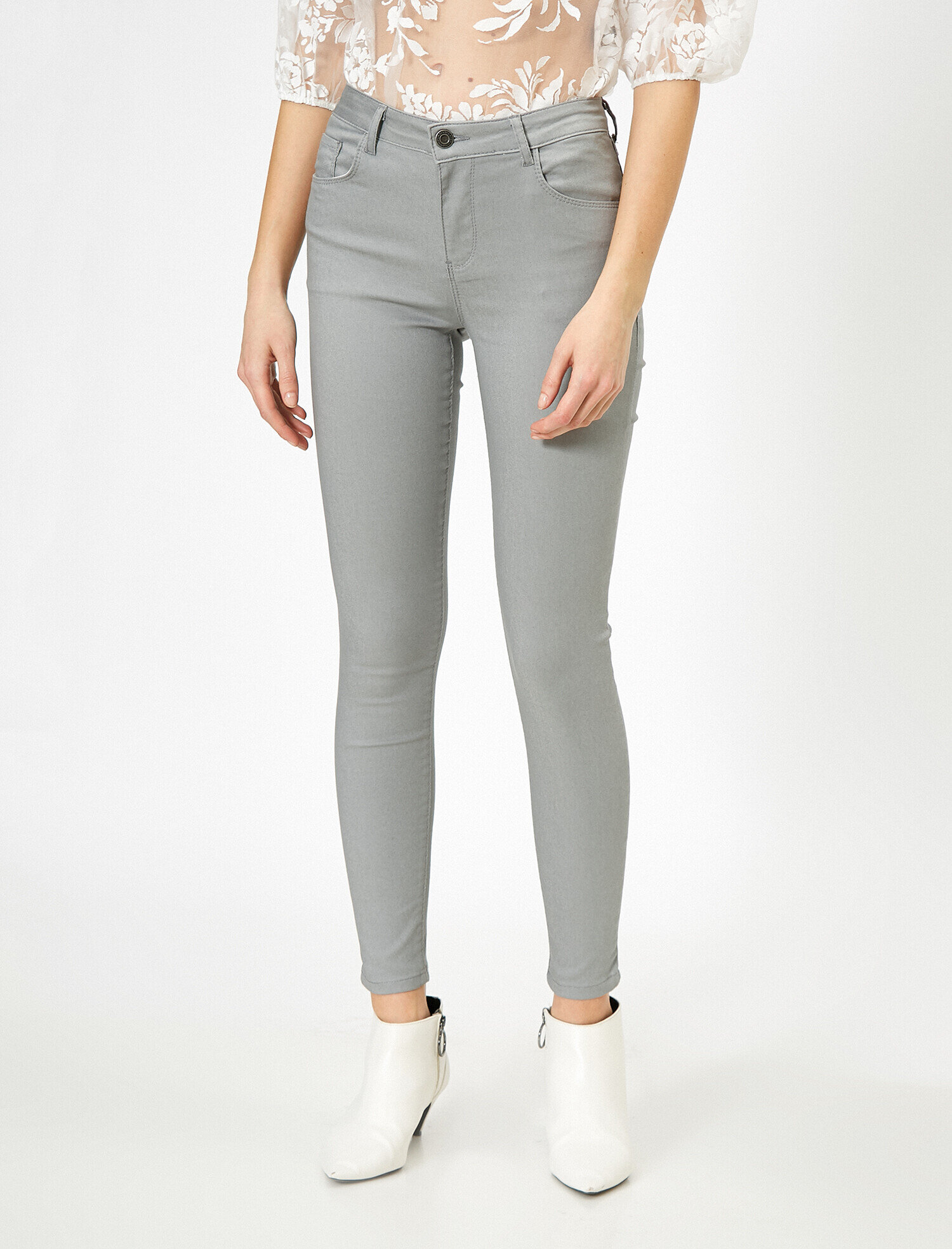   Cep Detaylı Pantolon