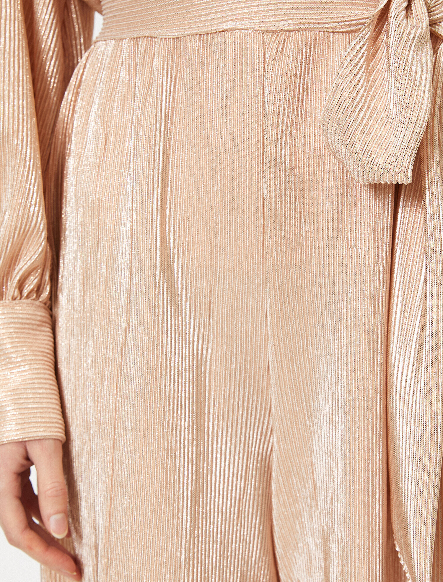   Abiye Tulum Pırıltılı Uzun Kollu Choker Yaka