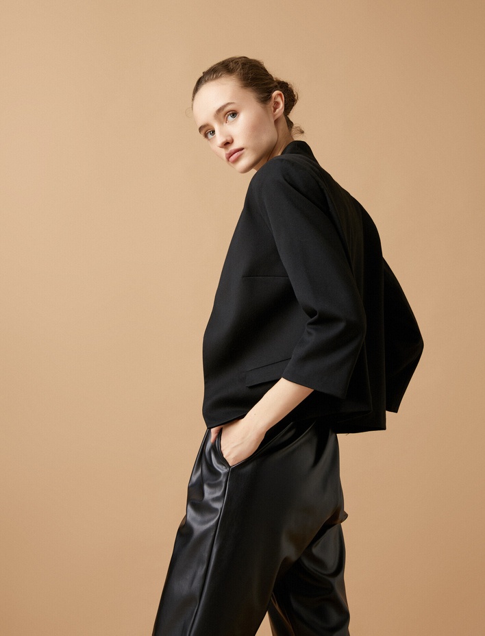  Basic Blazer Ceket