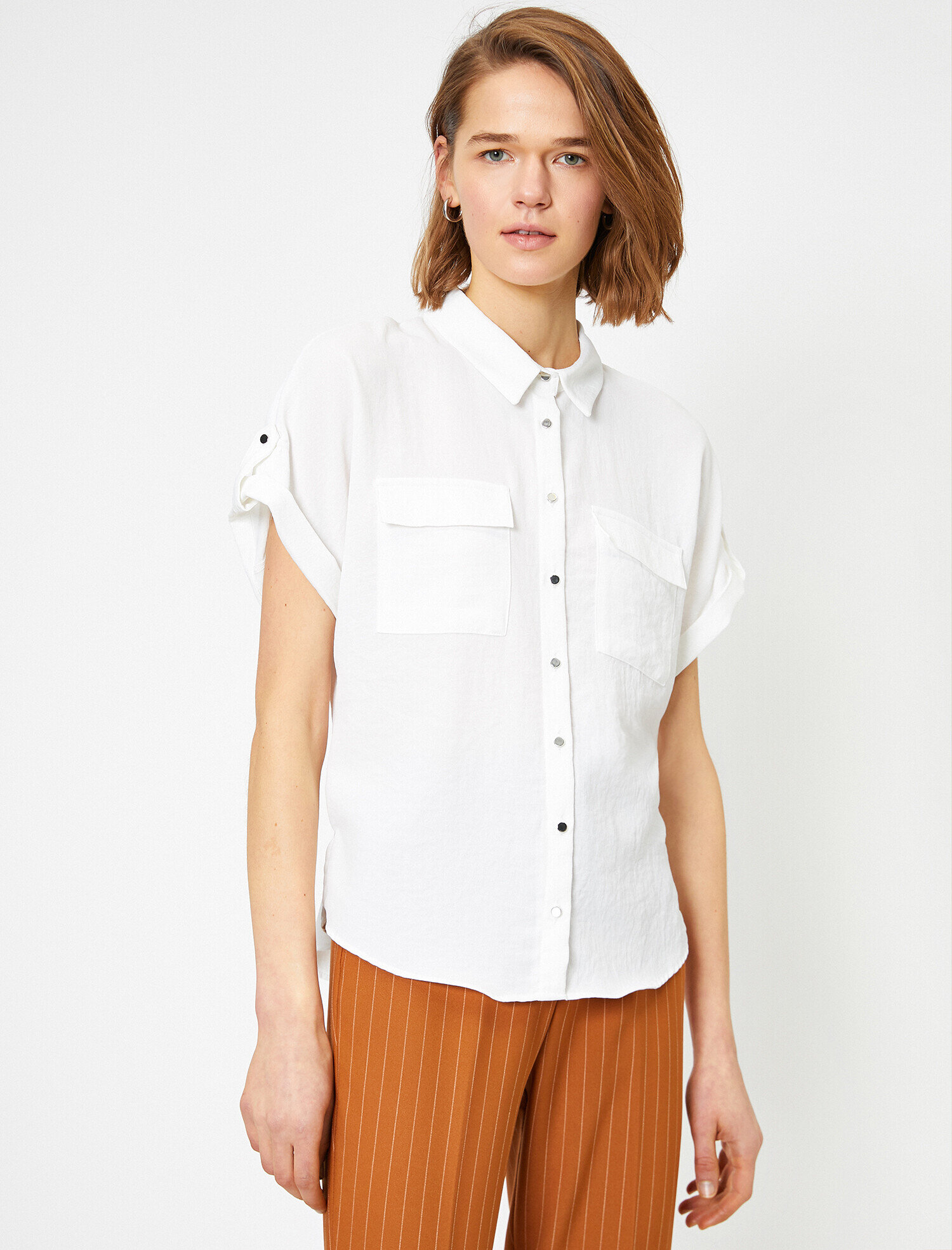   Cep Detaylı Gömlek