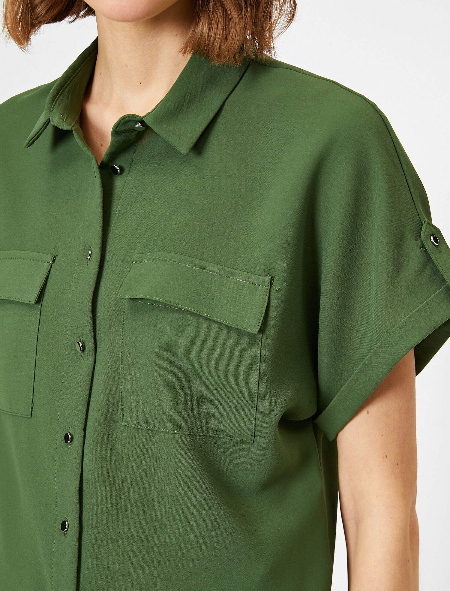   Cep Detaylı Gömlek