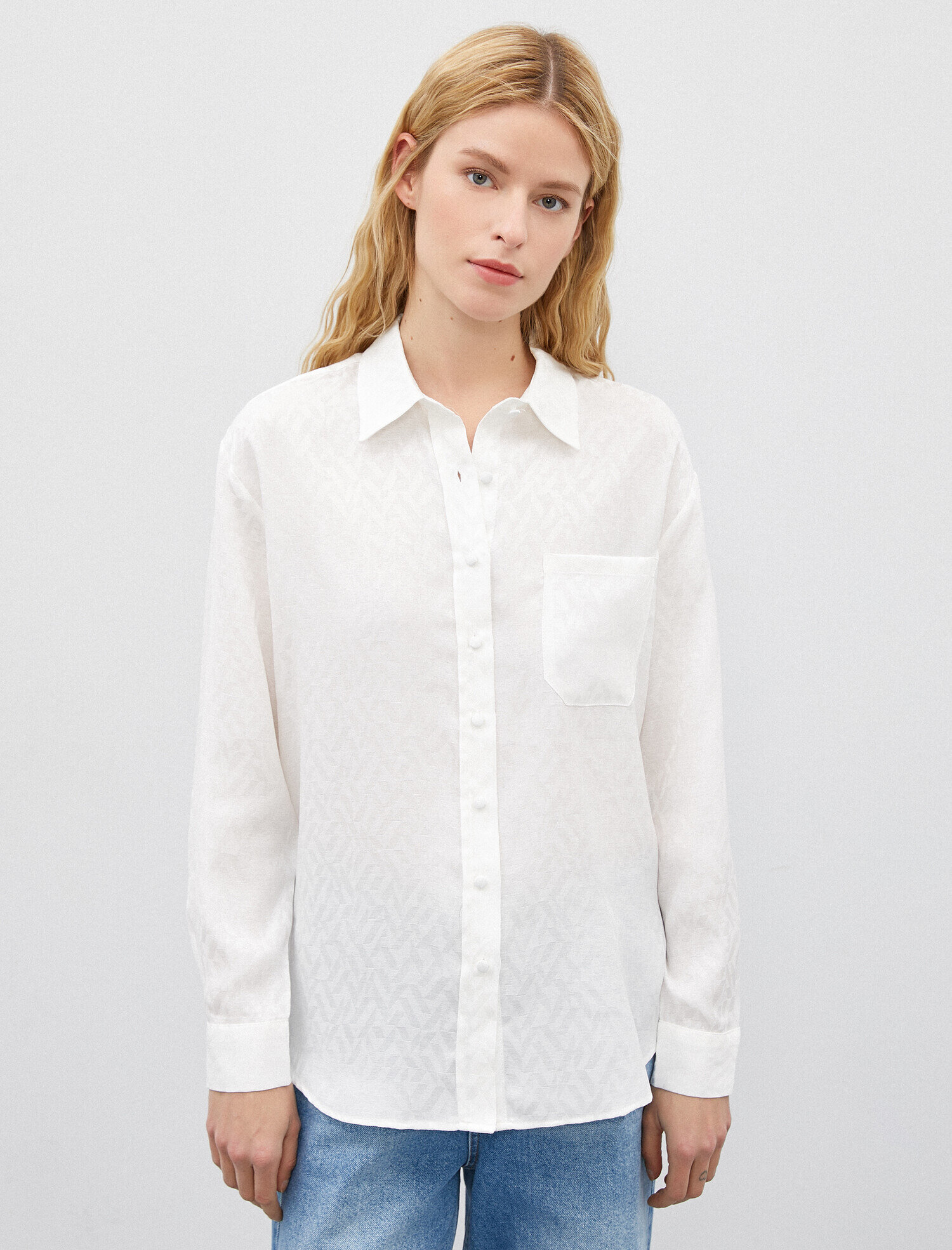   Cep Detaylı Gömlek