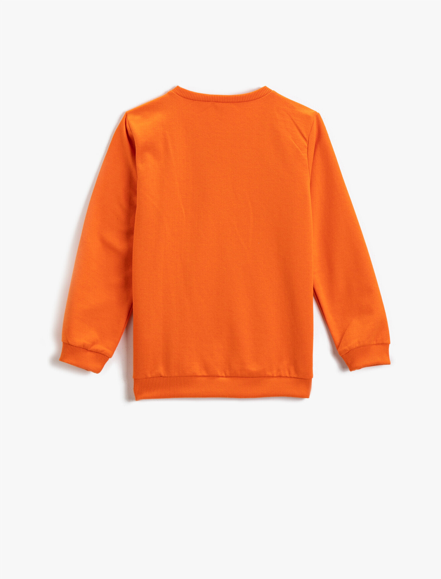 紺110 LCW Kids Mavi Bisiklet Yaka Lilo ve Stitch Baskılı Kız Çocuk