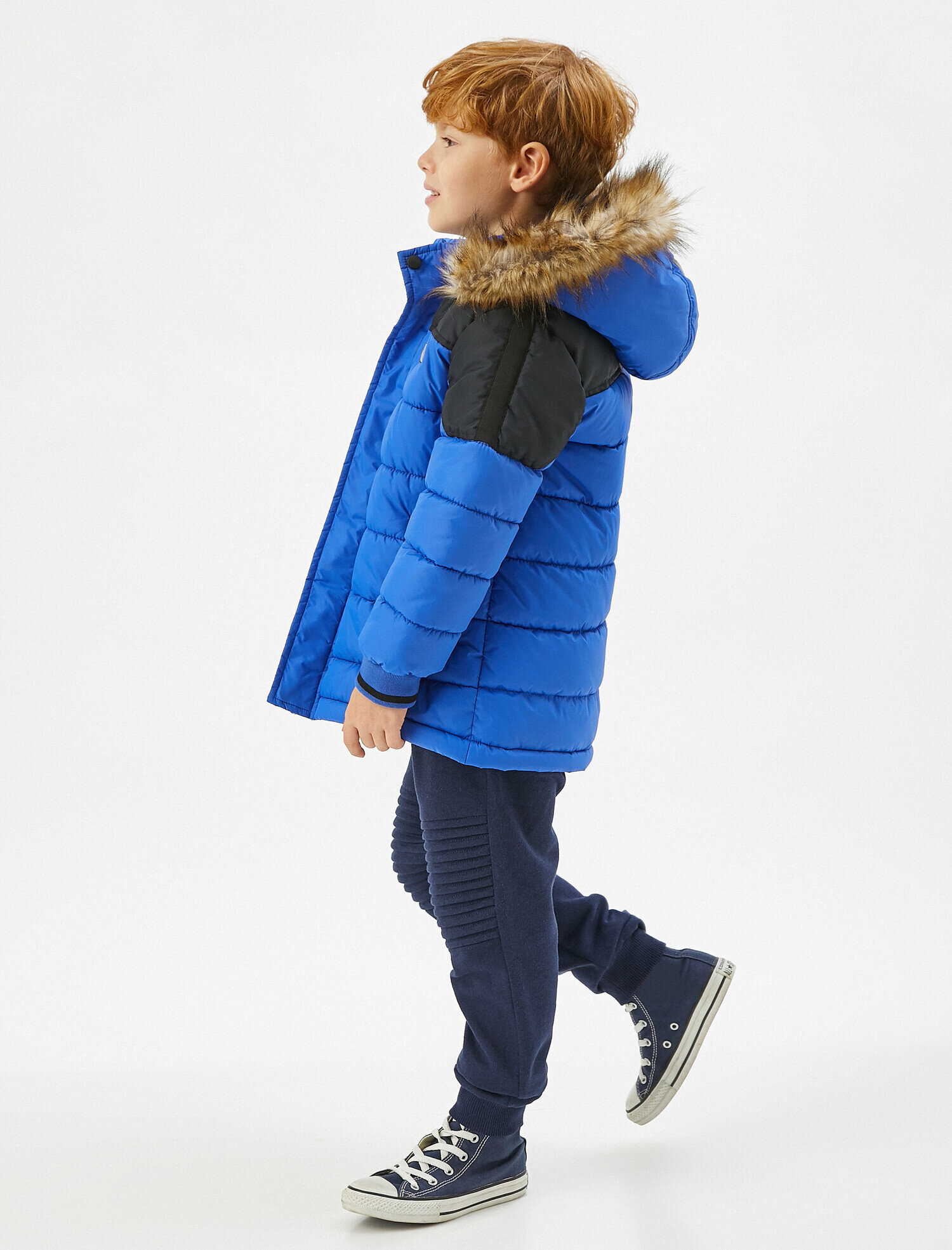  Erkek Çocuk Beli Bağlamalı Jogger Eşofman Altı