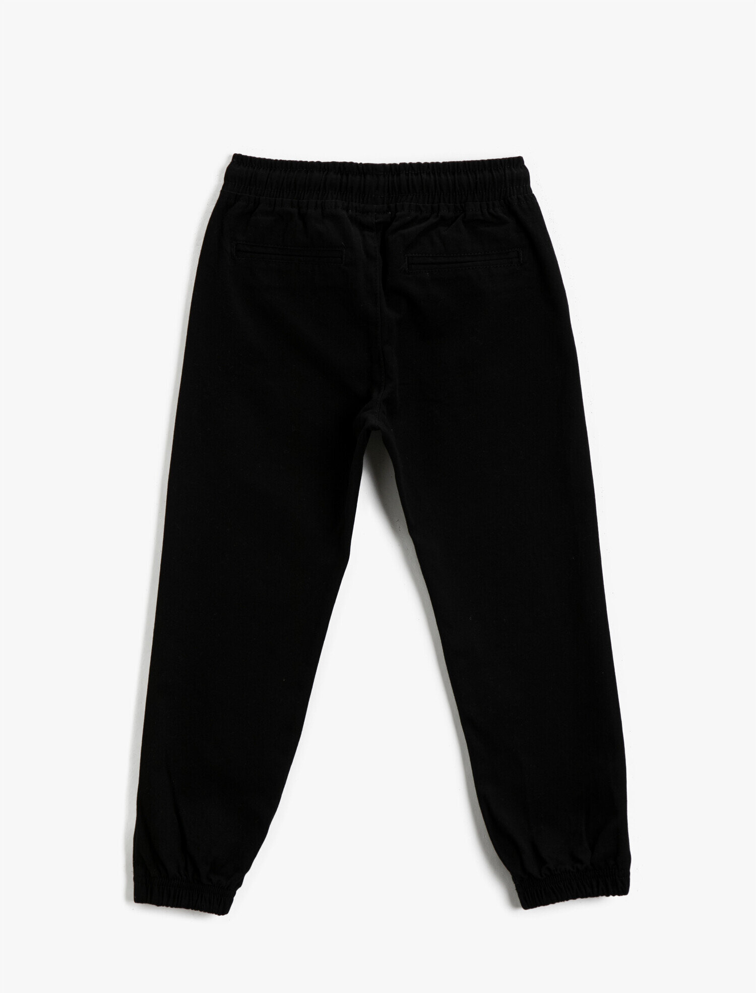  Erkek Çocuk Pamuklu Jogger Pantolon Beli Bağlamalı