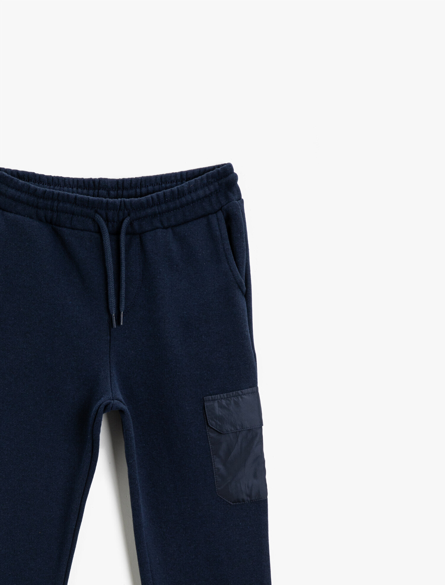  Erkek Çocuk Beli Bağlamalı, Cep Detaylı Jogger Eşofman Altı