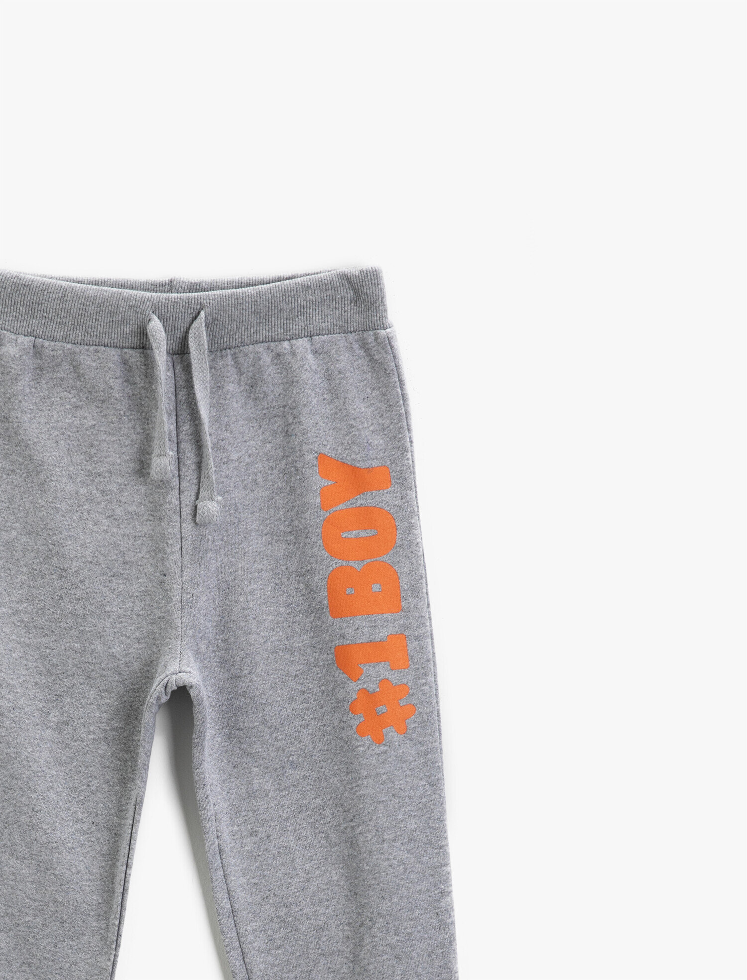  Erkek Çocuk Belden Bağlamalı Baskılı Jogger Eşofman Altı