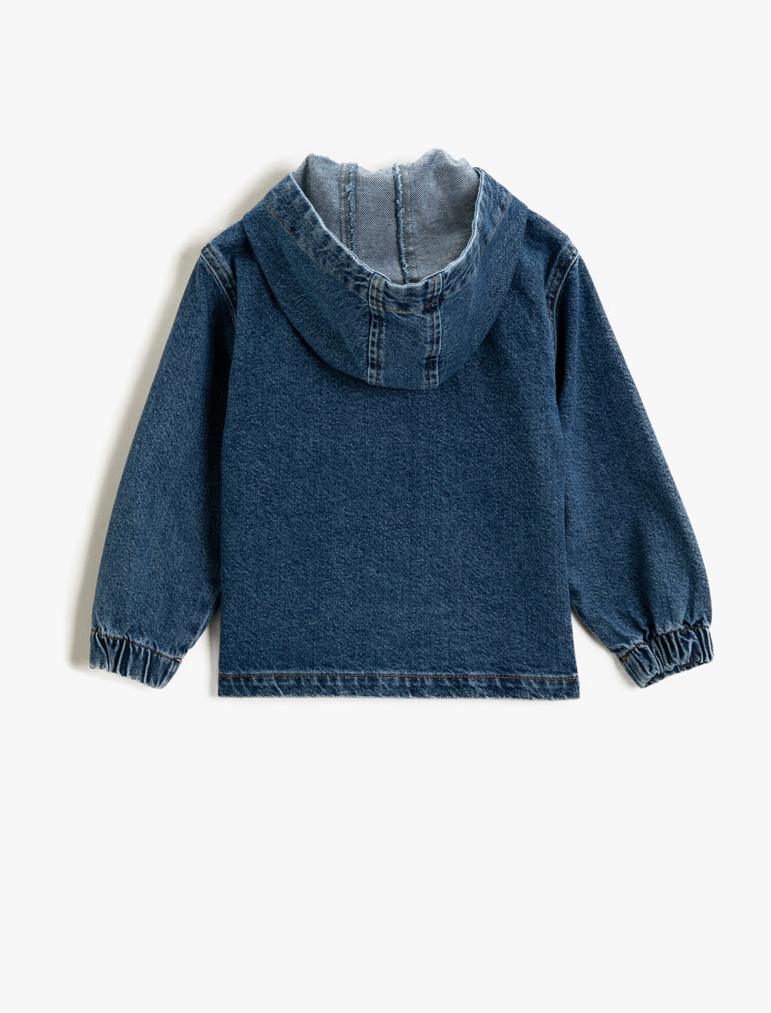  Erkek Çocuk Kapüşonlu Fermuarlı Ceket Pamuklu