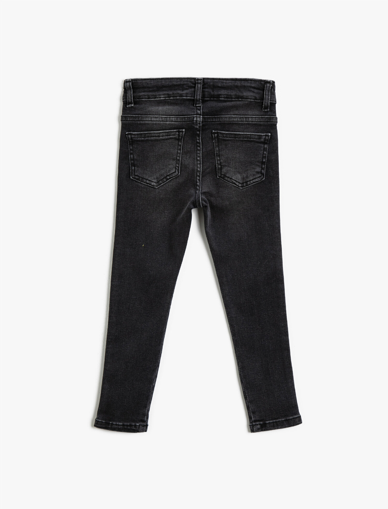  Kız Çocuk Eskitilmiş Kot Pantolon