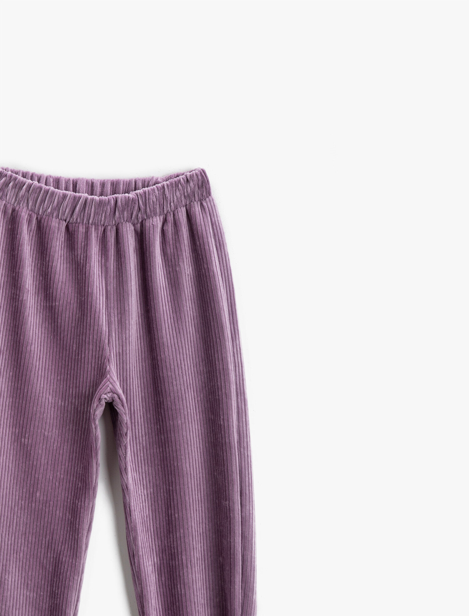  Kız Çocuk Pamuklu Jogger Eşofman Altı