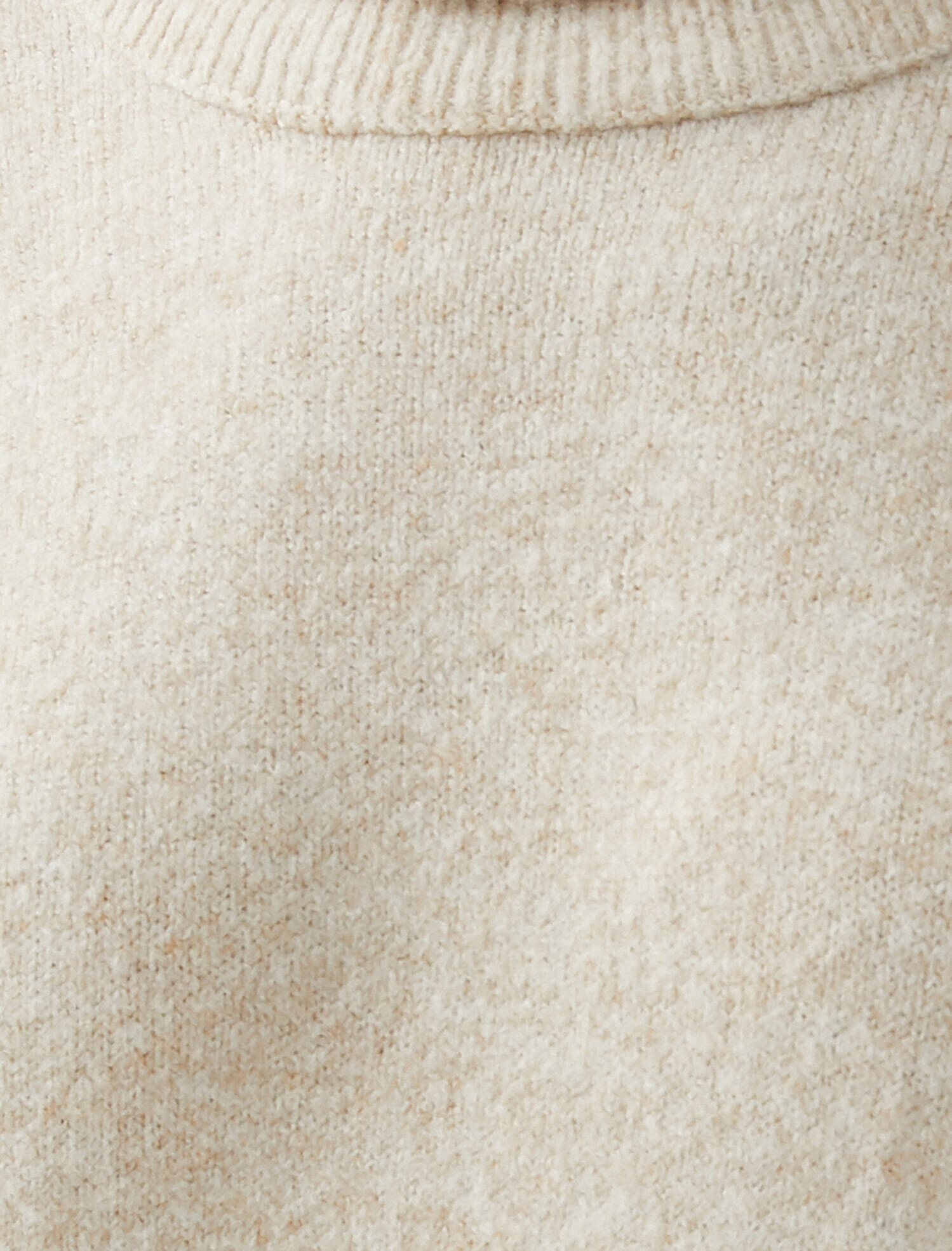   Mini Triko Elbise Relax Fit Balıkçı Yaka