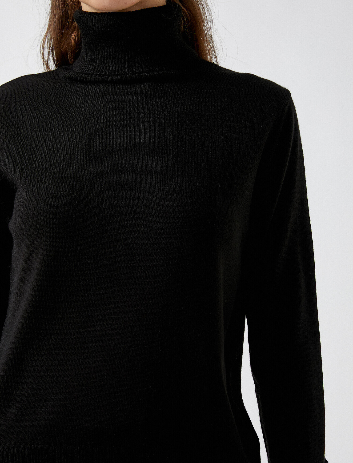   Boğazlı Kazak Kaşmir Dokulu