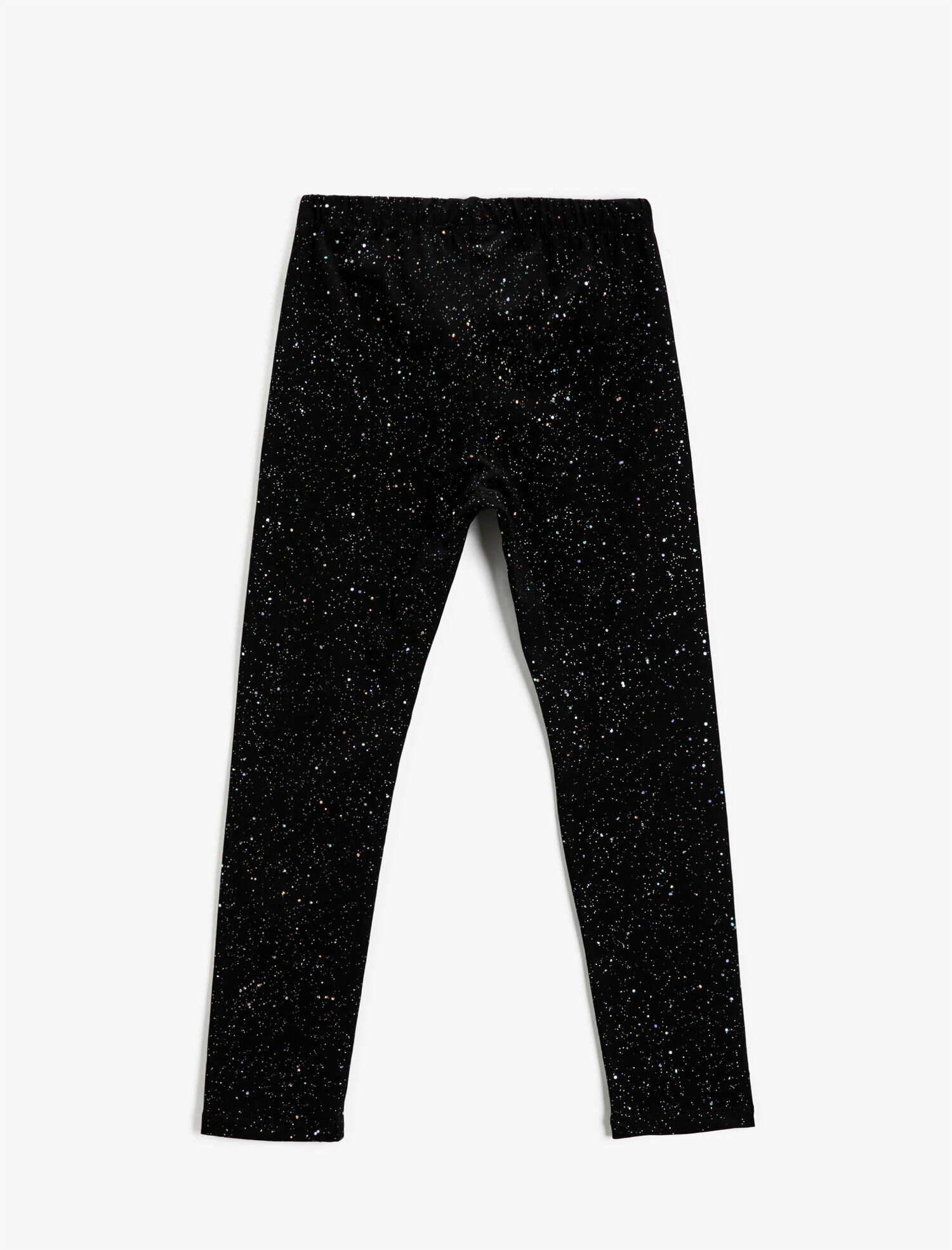  Kız Çocuk Beli Lastikli Tayt