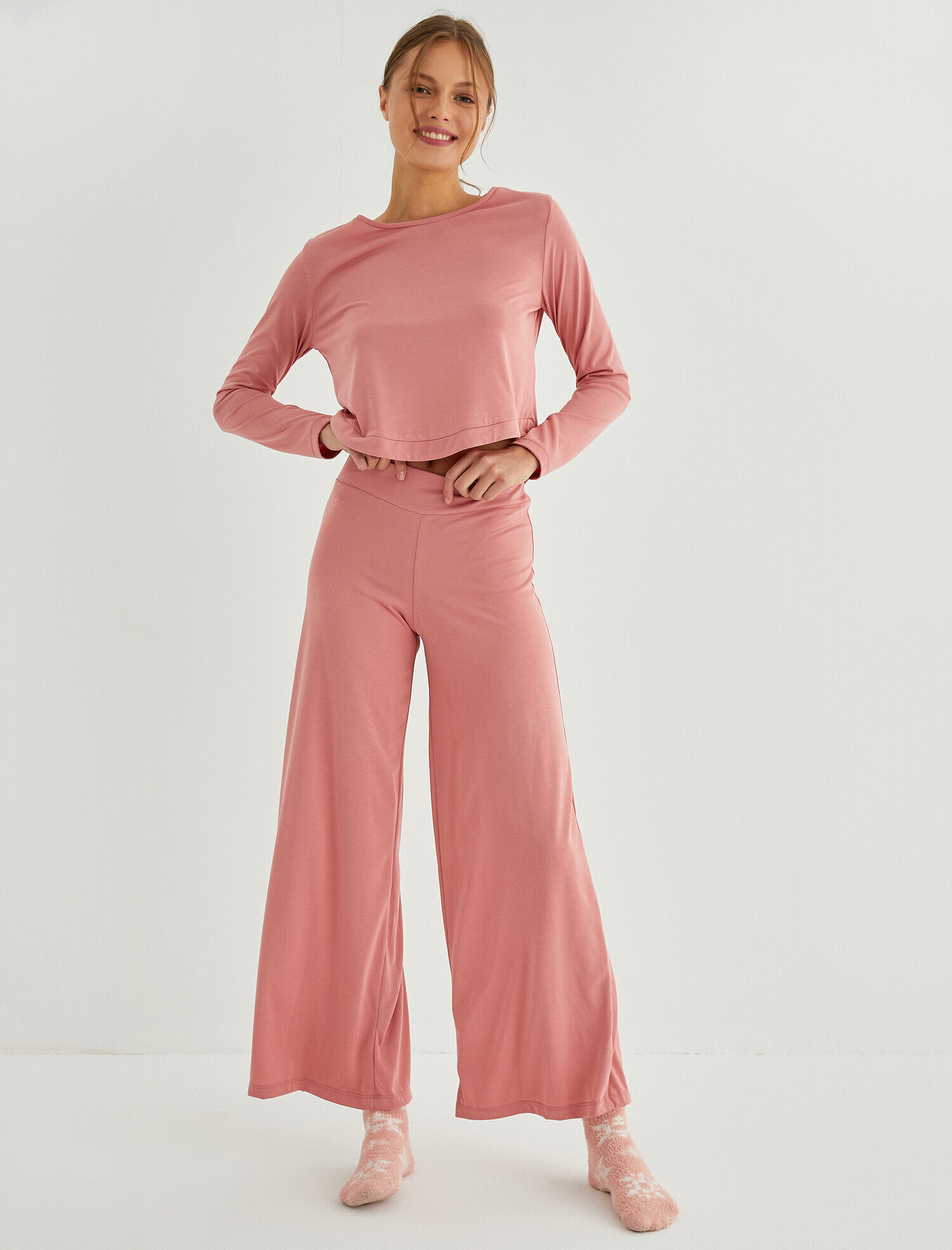   Geniş Paça Pijama Altı