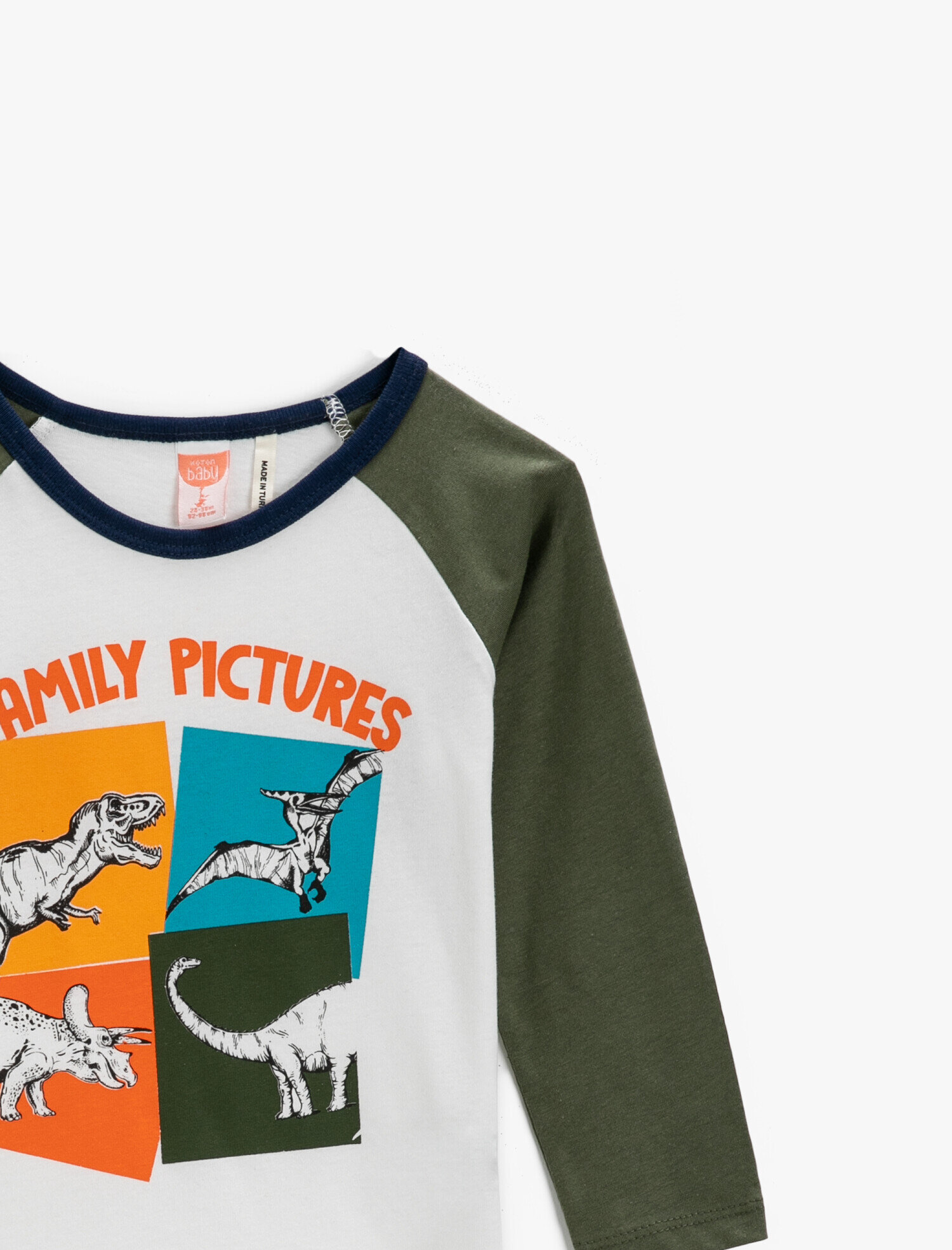  Erkek Bebek Baskılı Tişört Pamuklu