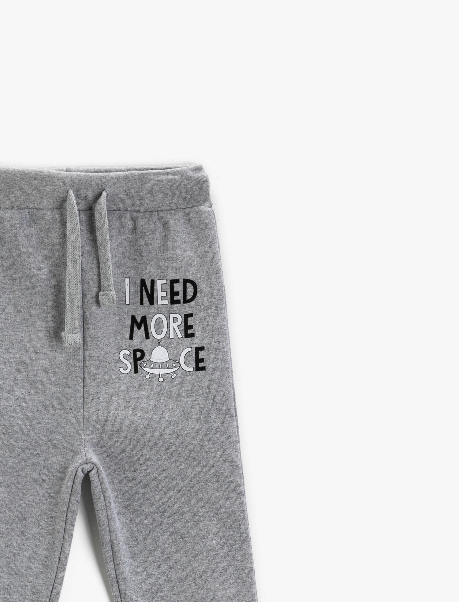  Erkek Bebek Baskılı Beli Bağlamalı Eşofman Altı