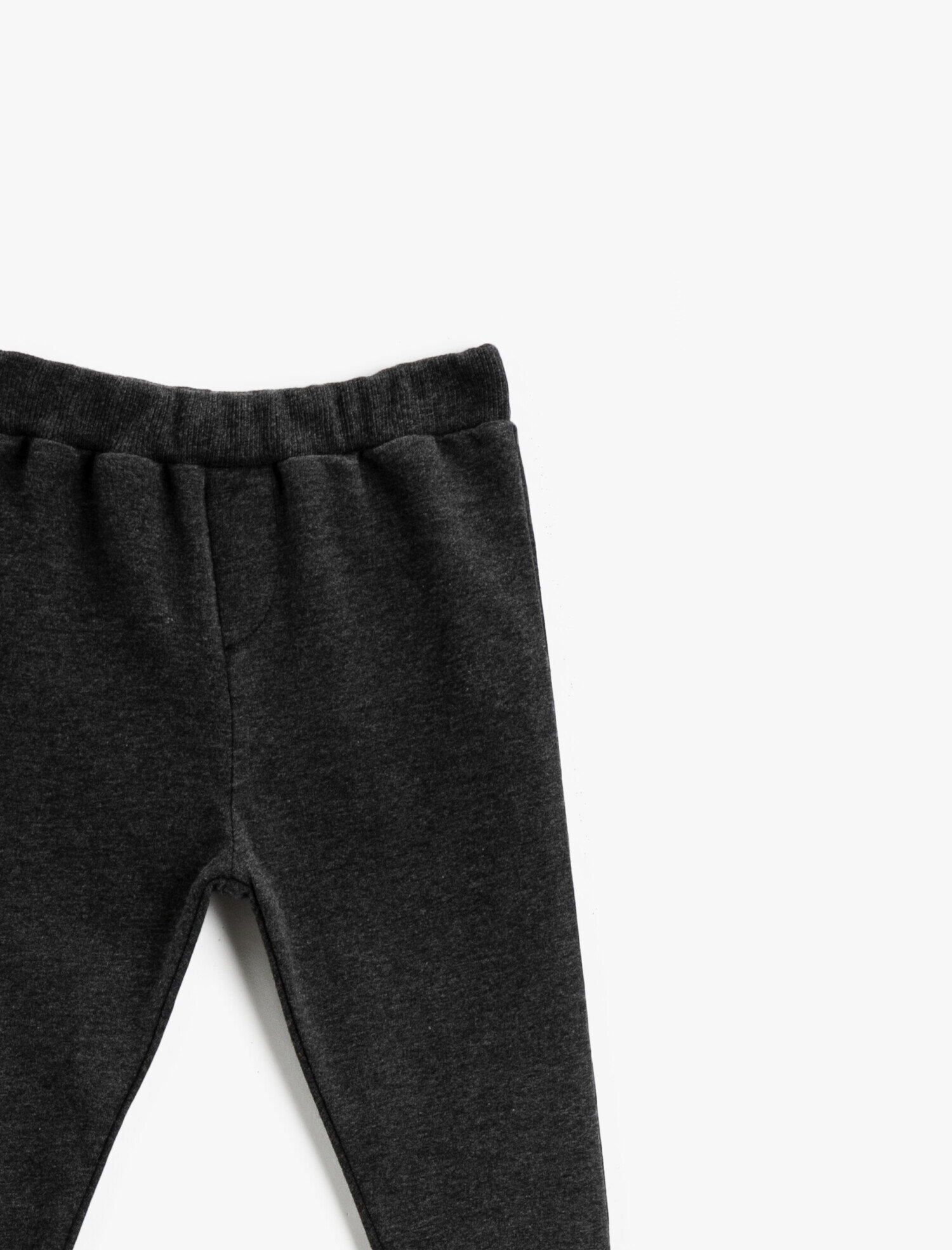  Erkek Bebek Beli Lastikli Eşofman Altı Pamuklu Basic