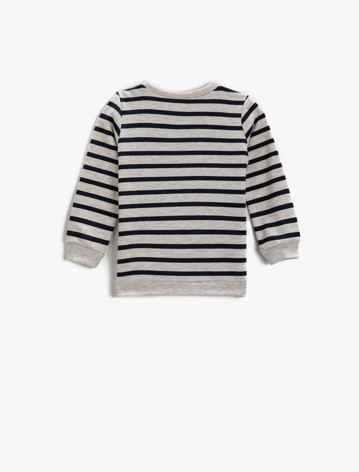 Kız Bebek Unicorn İşlemeli Sweatshirt